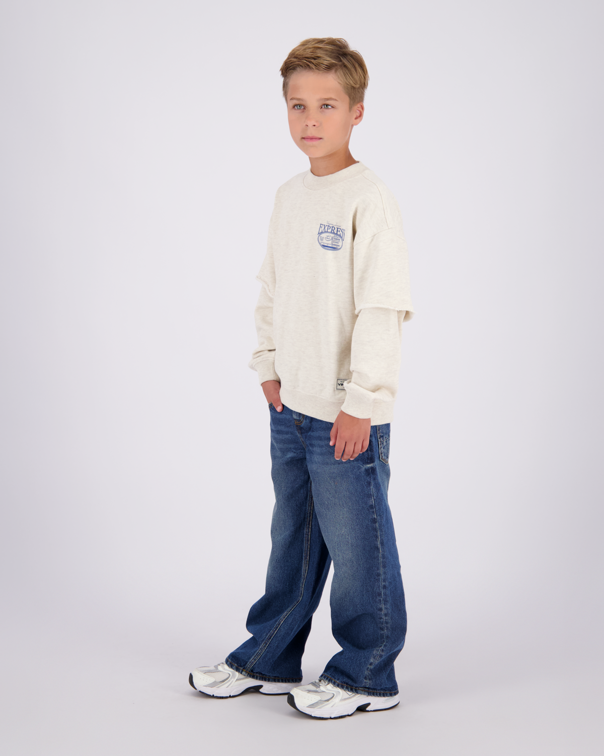 Jongens Super Baggy Jeans Luca