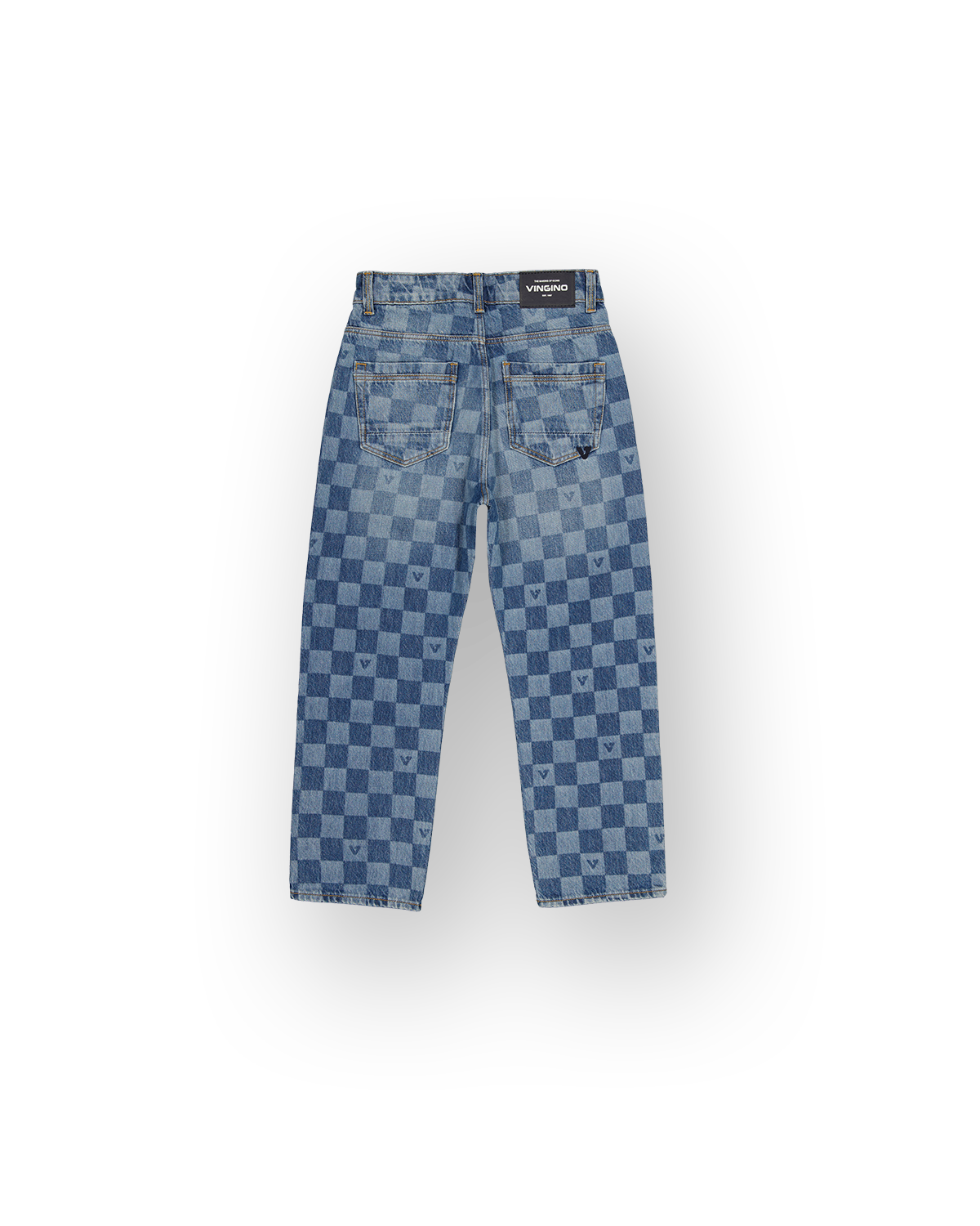 Boys Loose Jeans Cadore check