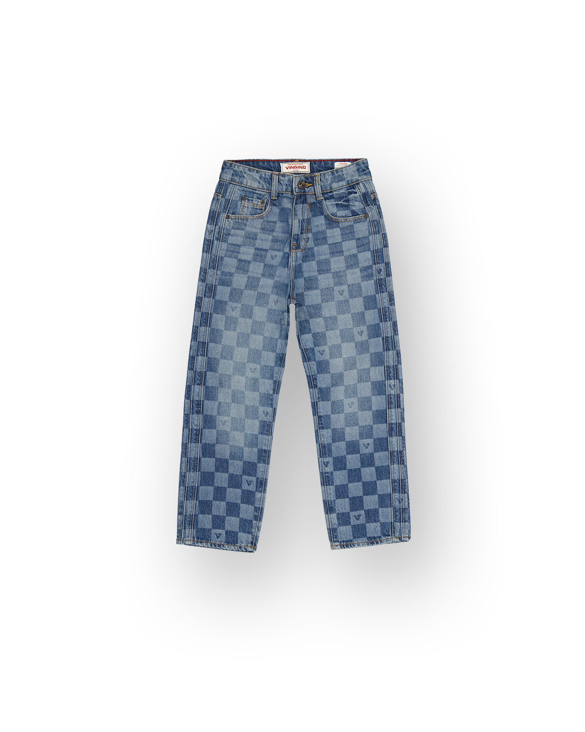Boys Loose Jeans Cadore check