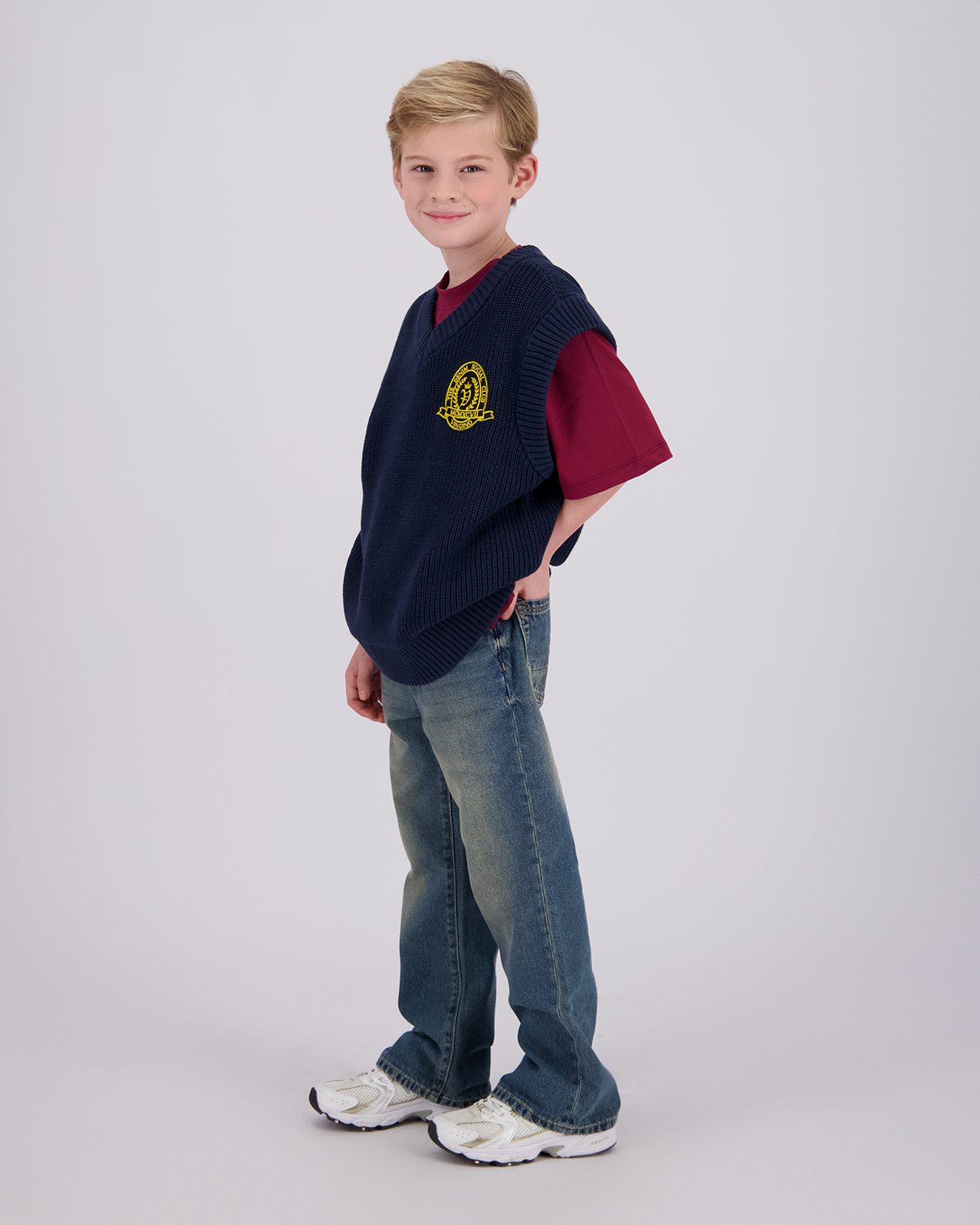 Jongens Bootcut Jeans Leonardo