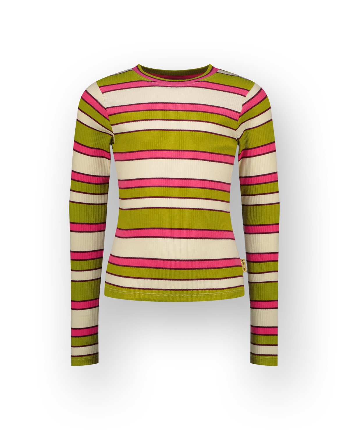 Meisjes T-shirt Icon stripe top