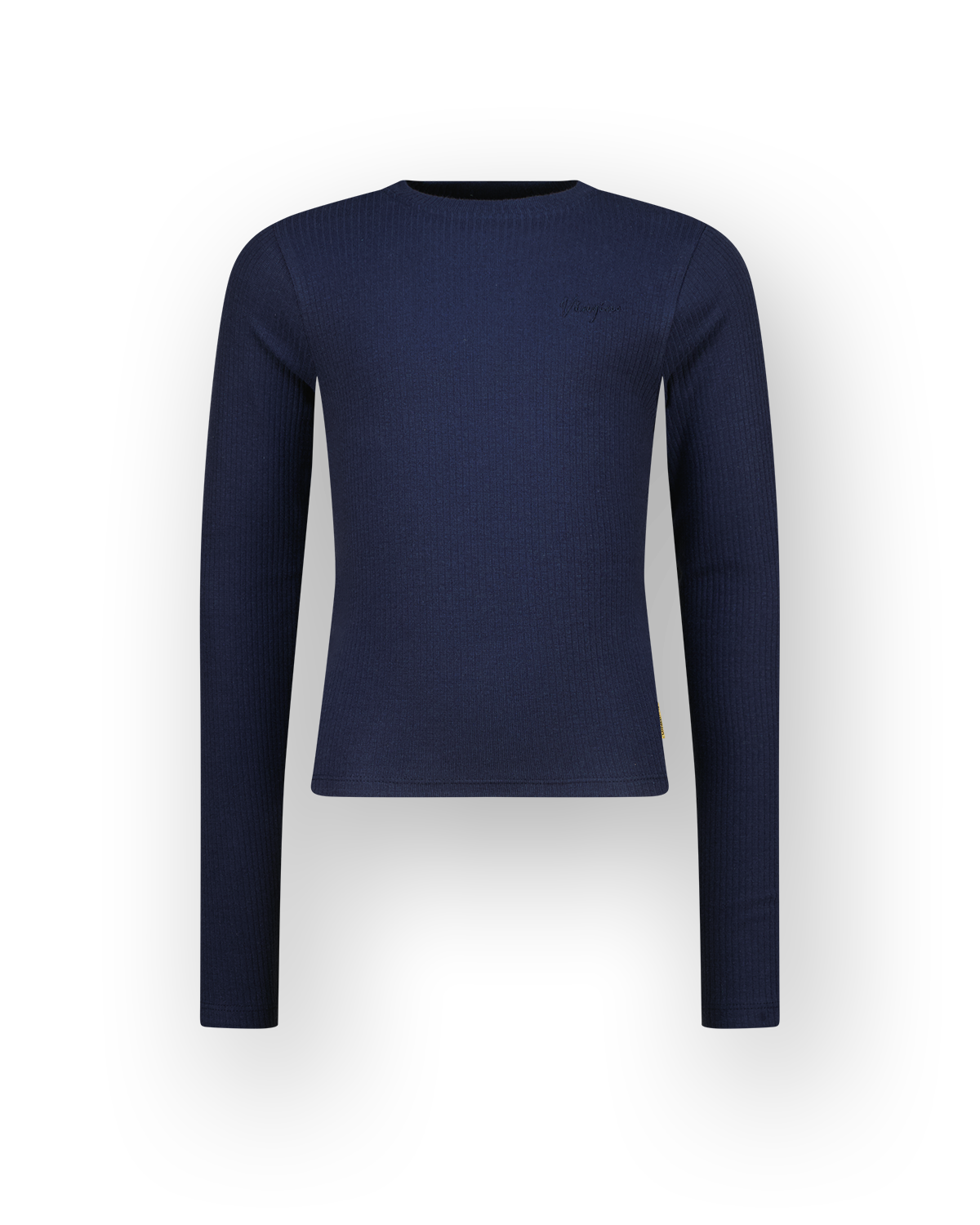 Meisjes T-shirt Icon rib longsleeve