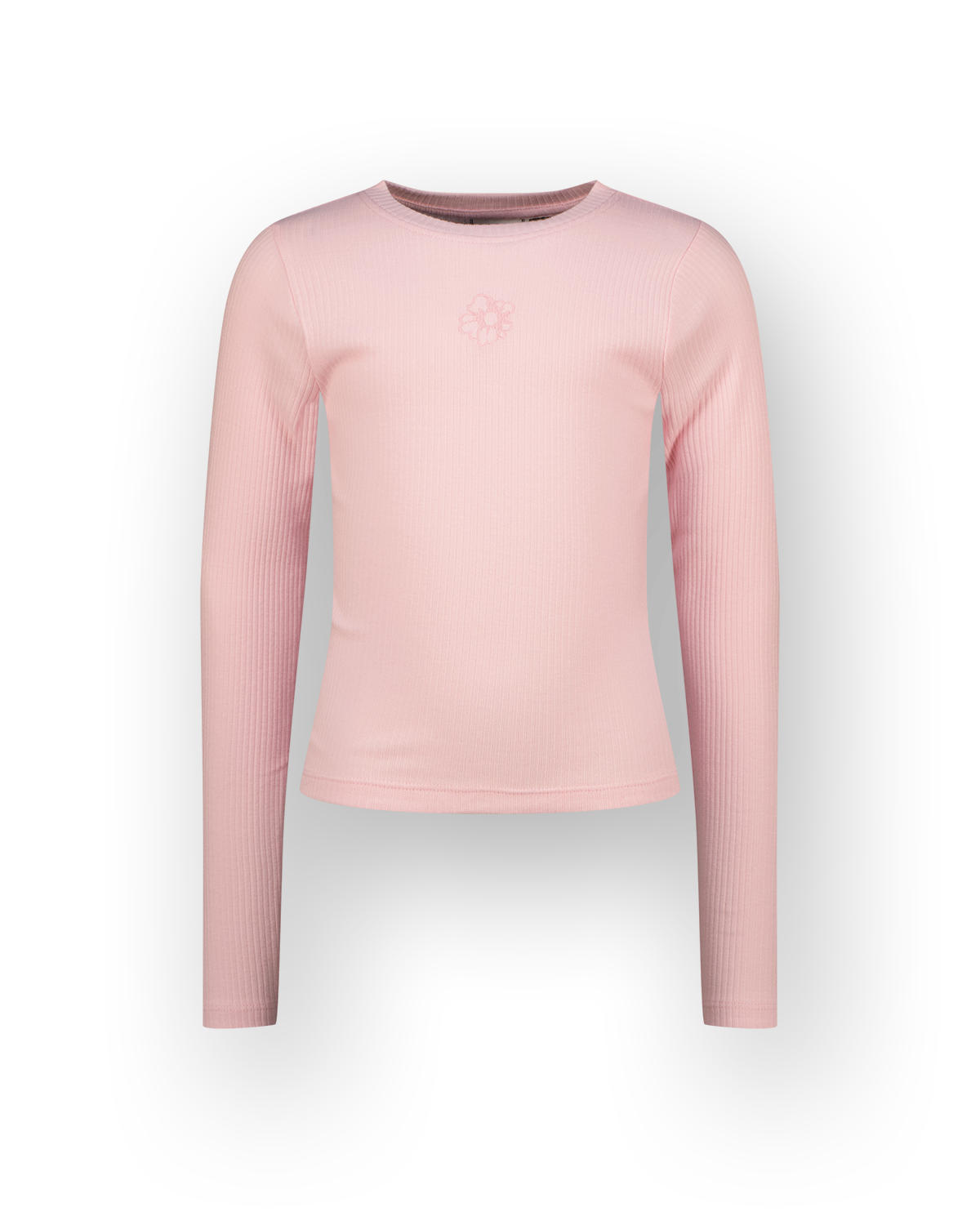 Meisjes T-shirt Icon rib longsleeve