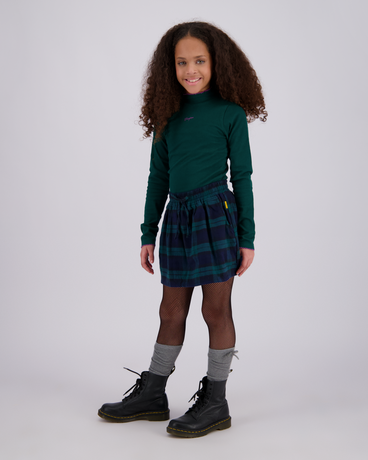 Meisjes T-shirt Icon rib top col