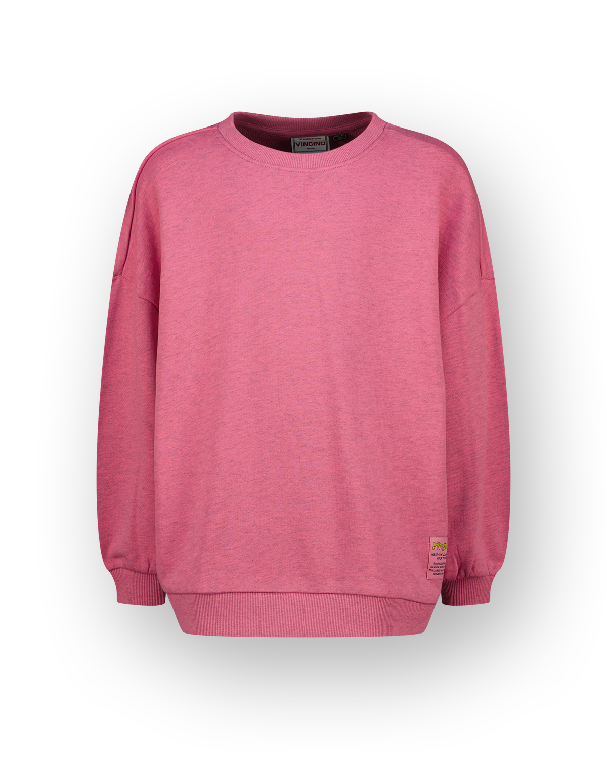 Meisjes Sweater Icon melange round neck