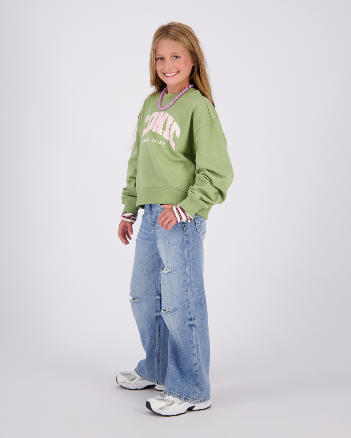 Girls Extra wide leg Jeans Cassie