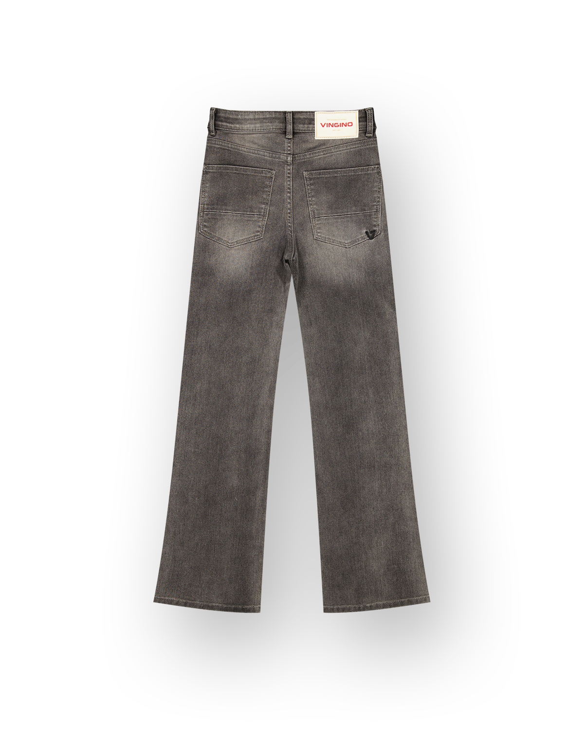 Meisjes Straight Flare Jeans Claire