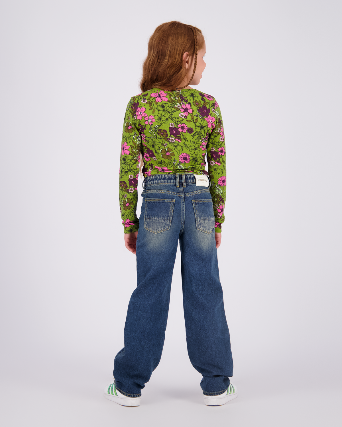 Meisjes Wide Leg Jeans Cato