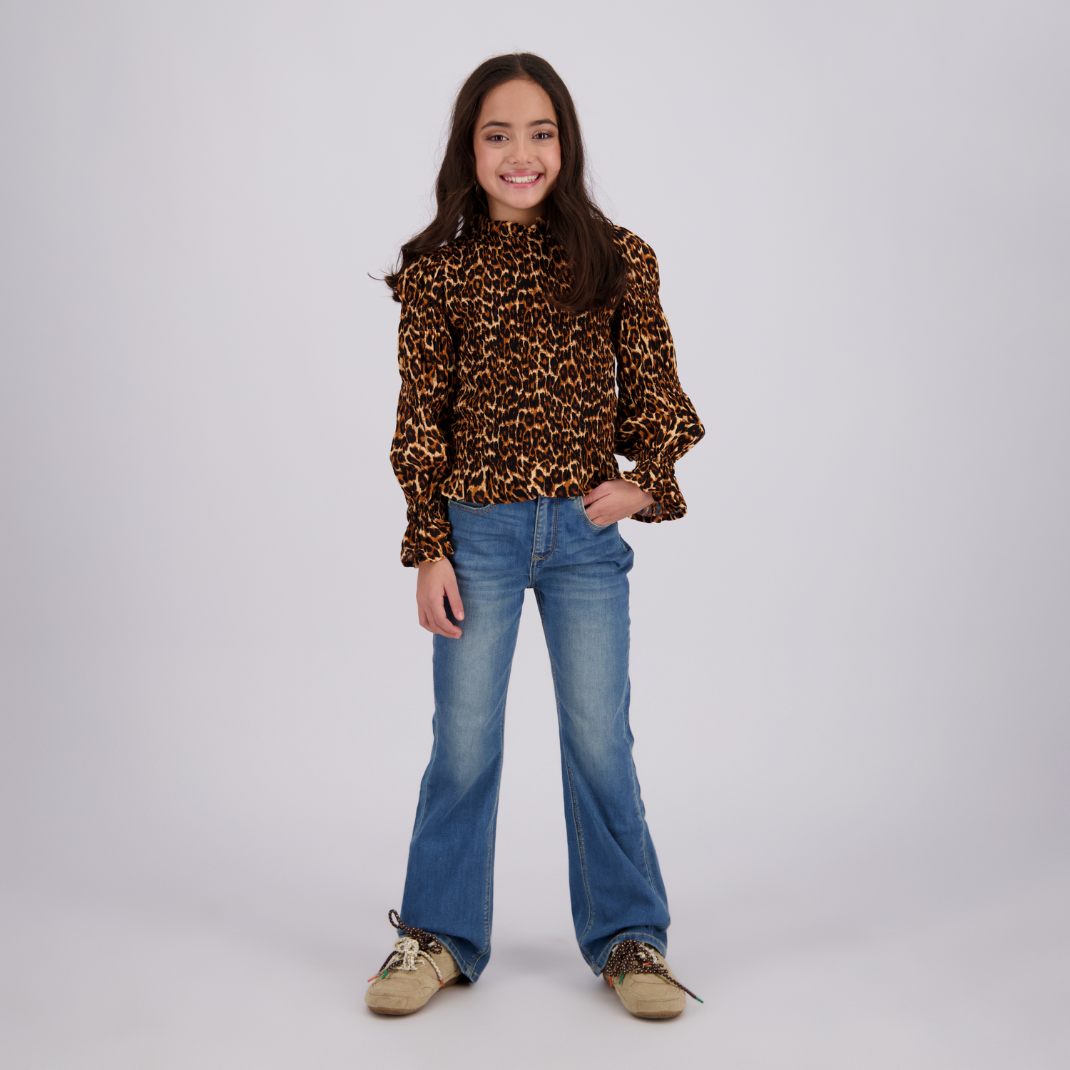 Girls Straight flare Jeans Claire