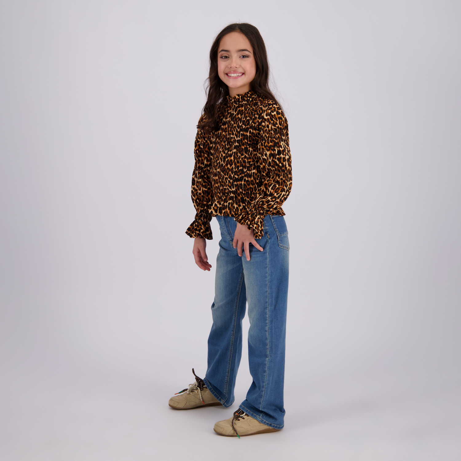 Girls Straight flare Jeans Claire