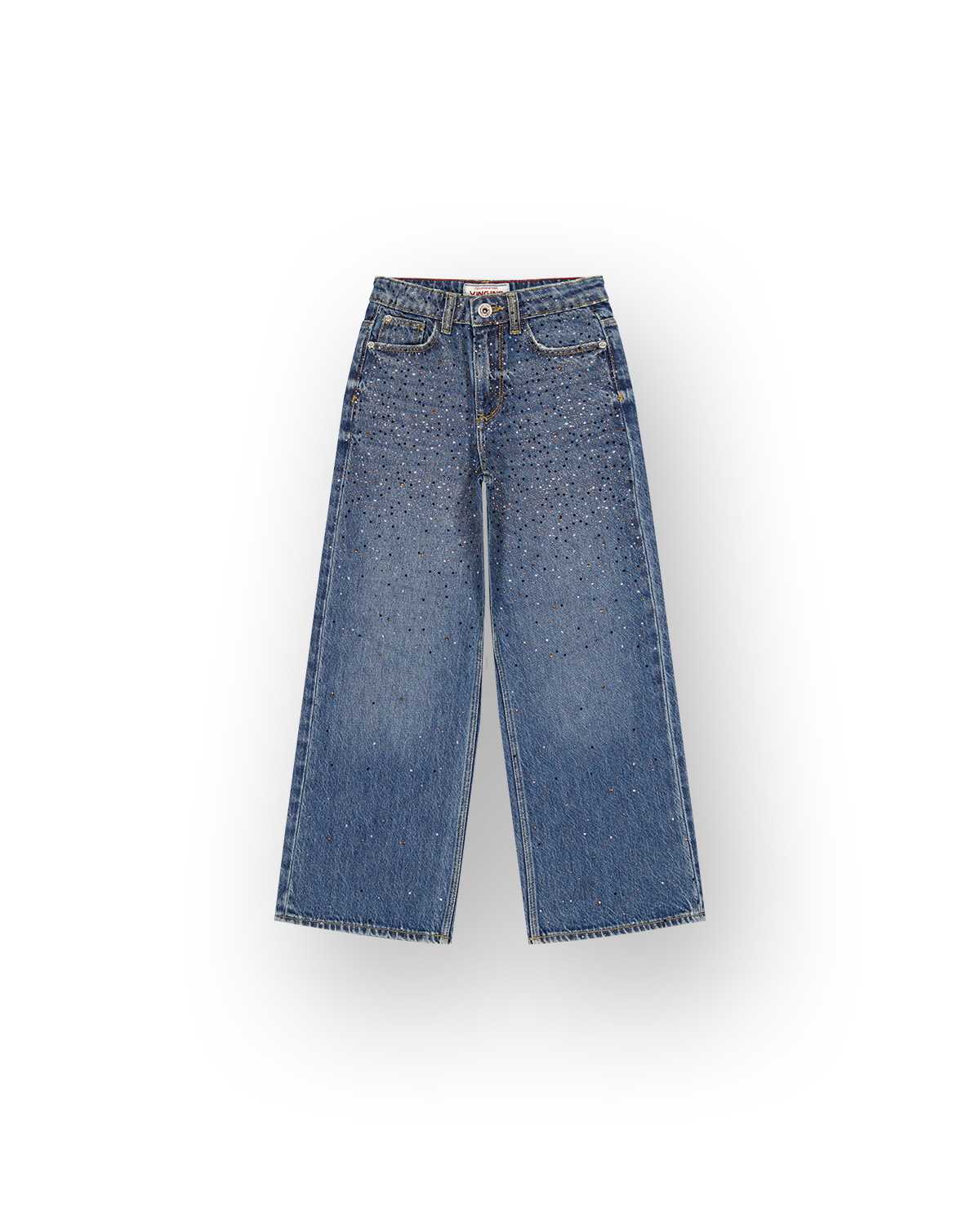 Girls Extra wide leg Jeans Cassie Stones