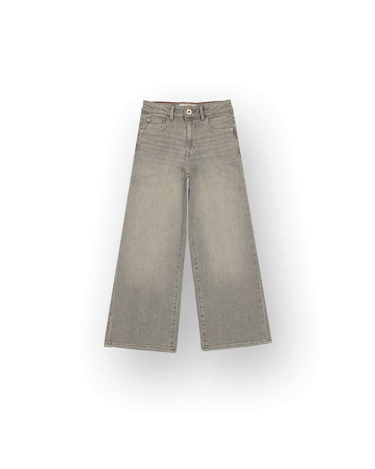 Meisjes Extra Wide Leg Jeans Cita Essential