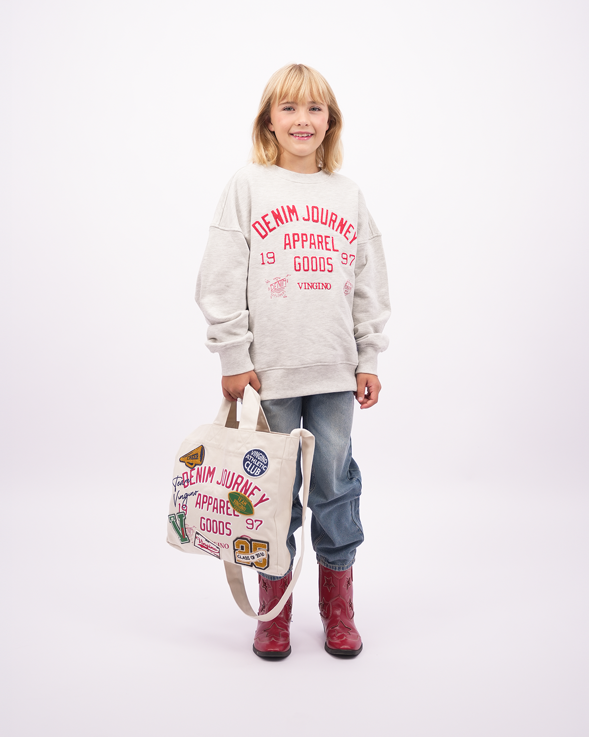 Meisjes Baggy Jeans Cecilia 25