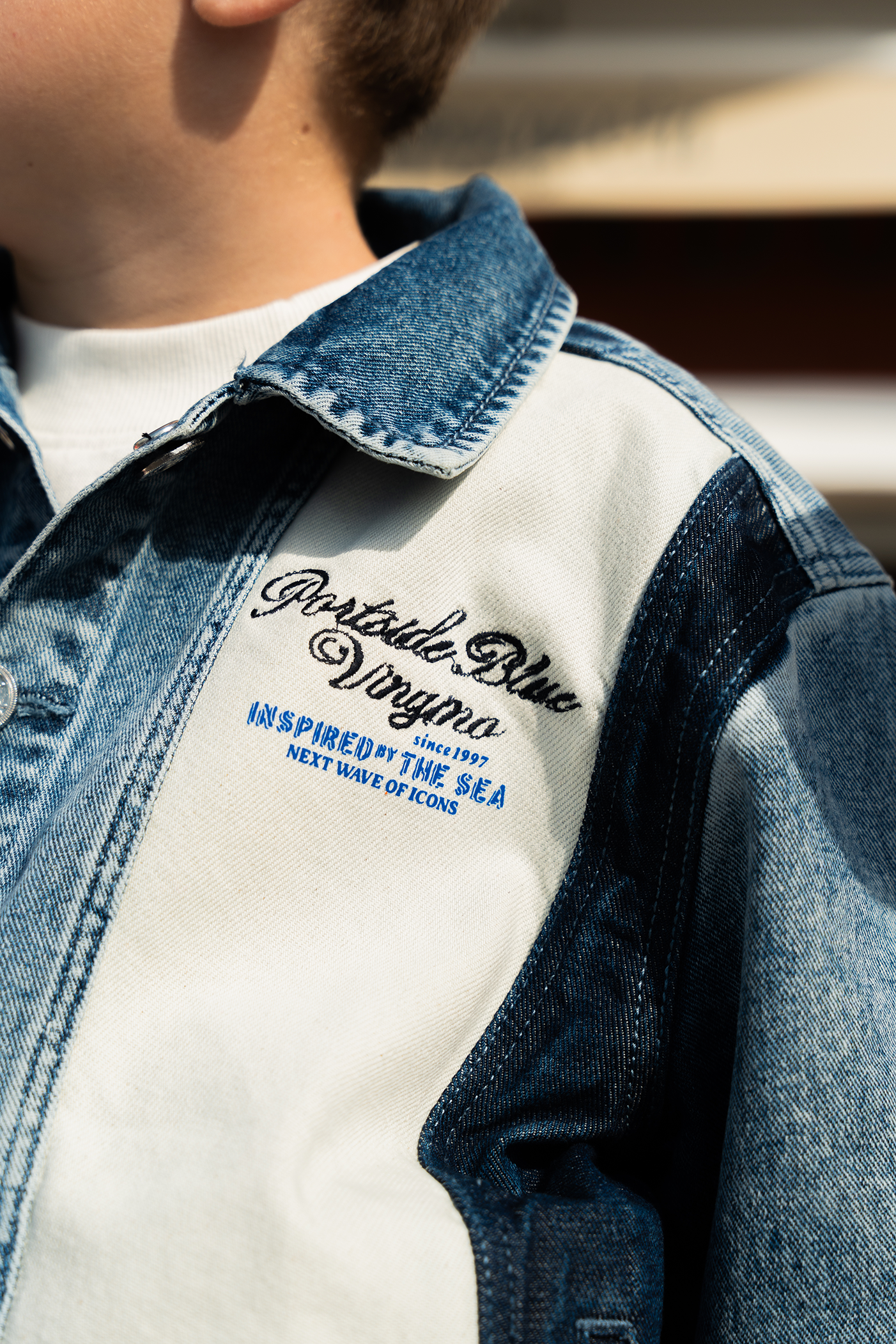 Boys Boxy Denim Jacket Fortunato