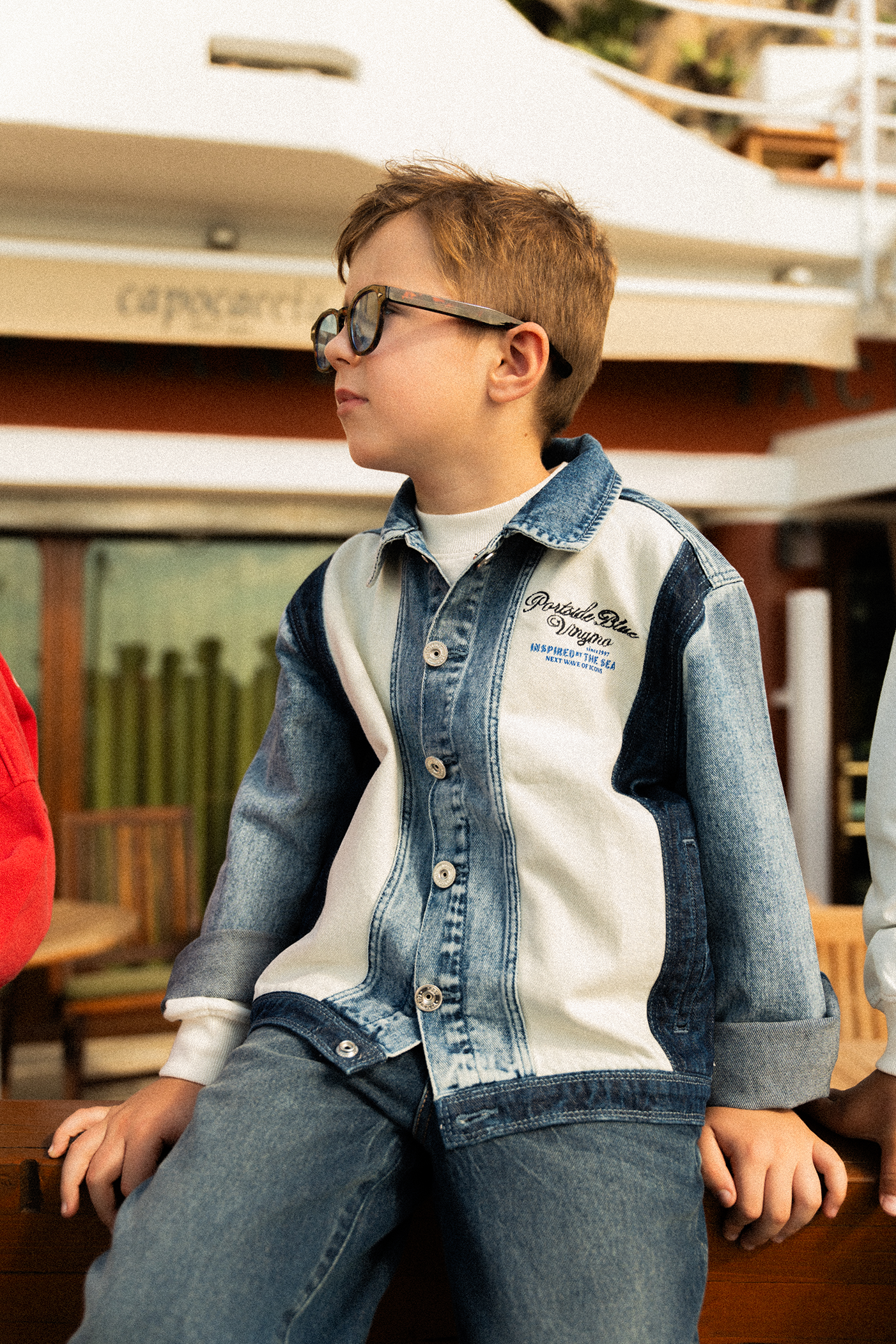 Boys Boxy Denim Jacket Fortunato