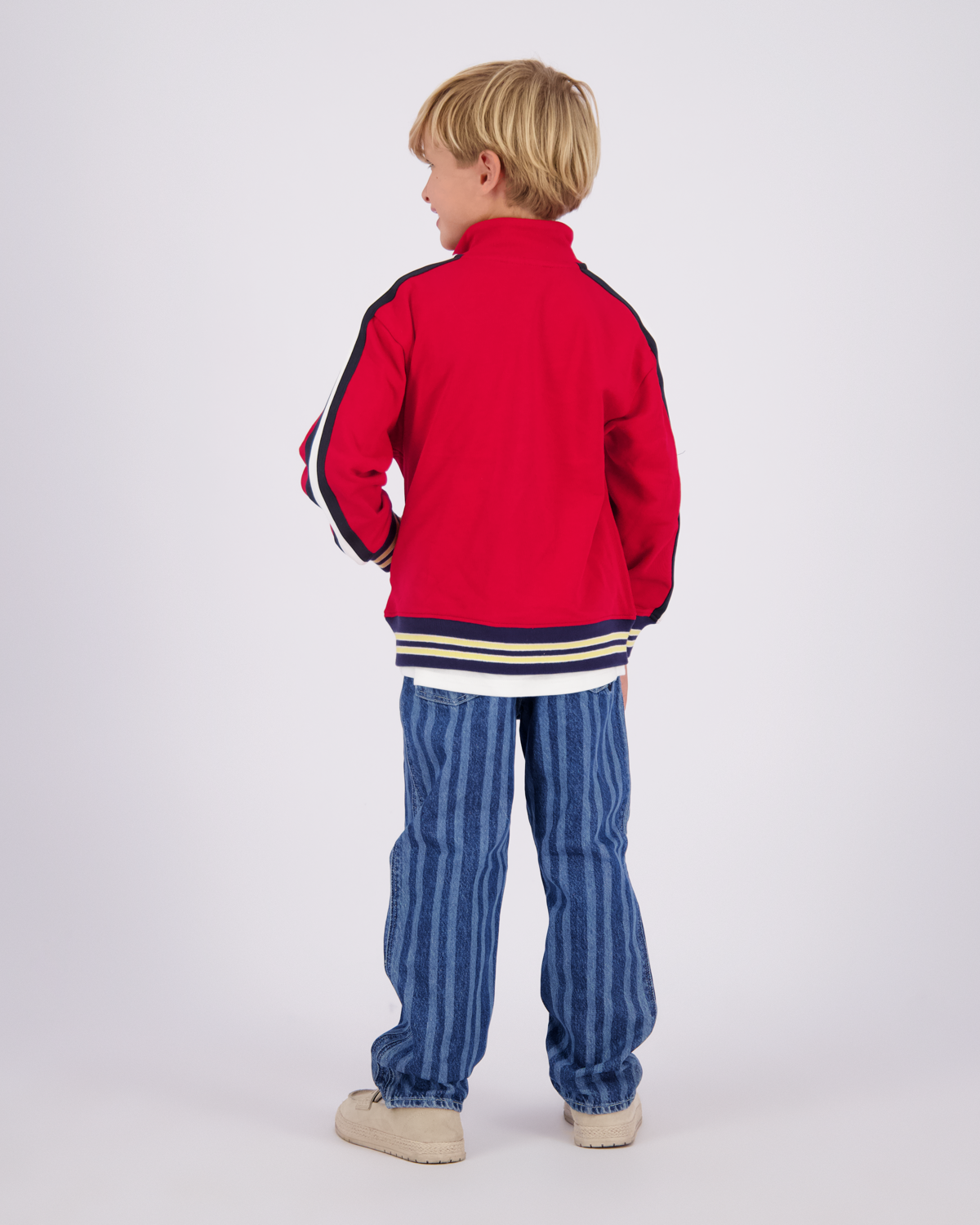 Boys Loose Jeans Cadore Stripe
