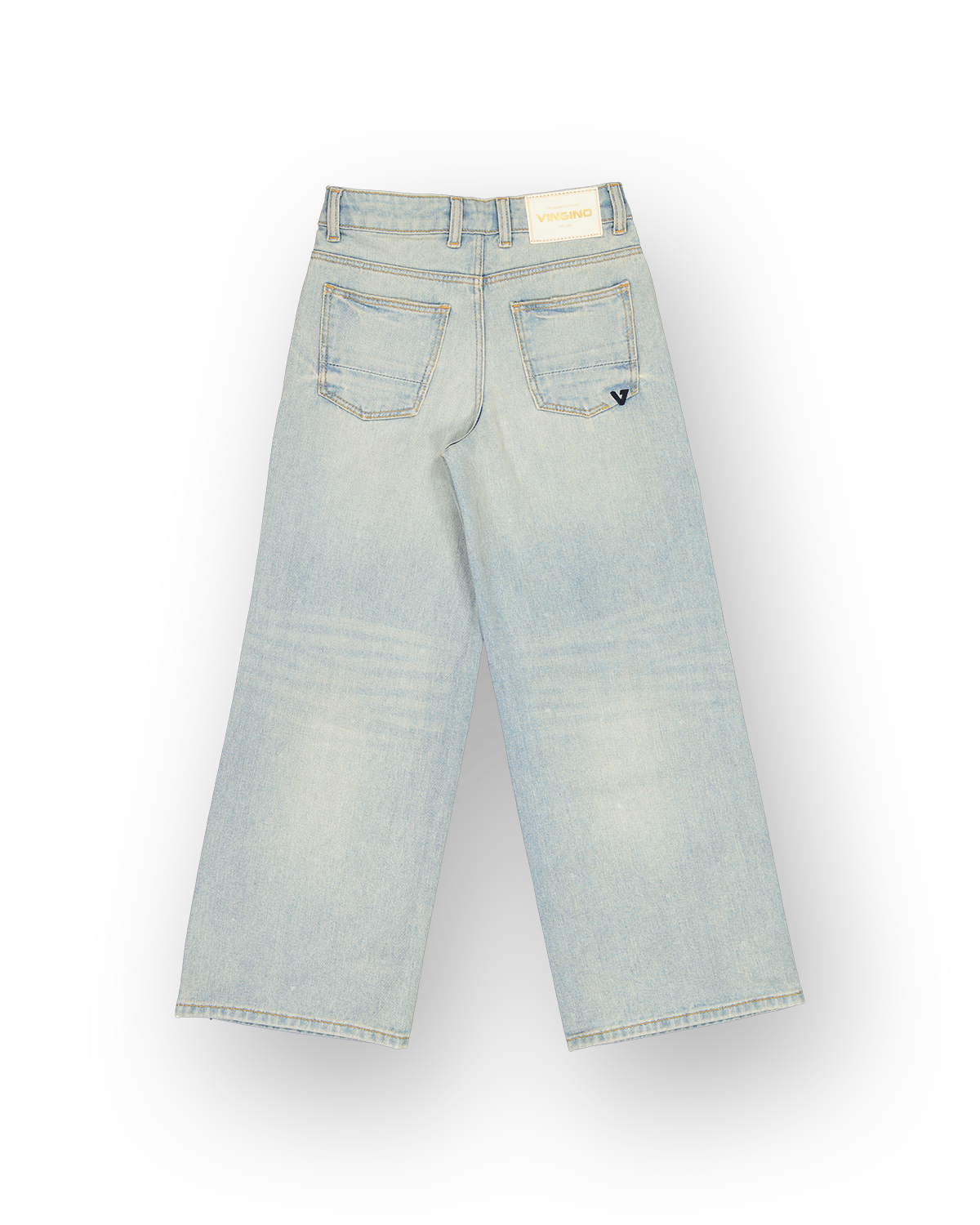 Girls Extra wide leg Jeans Cassie Pearl