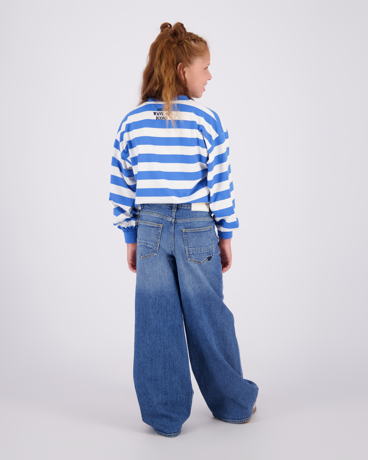 Meisjes Extra wide leg Jeans Cita