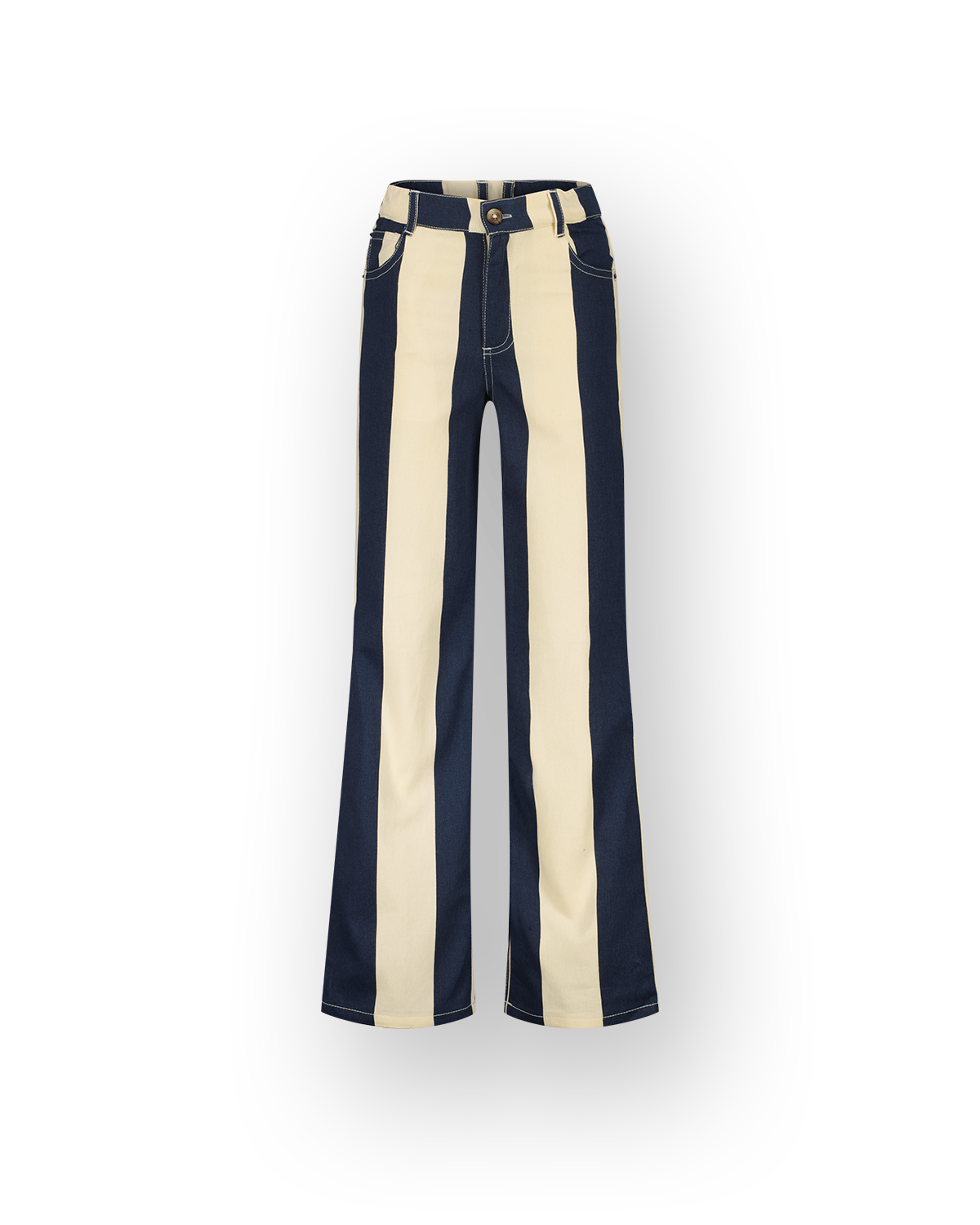 Meisjes Wide leg Jeans Cato Stripe