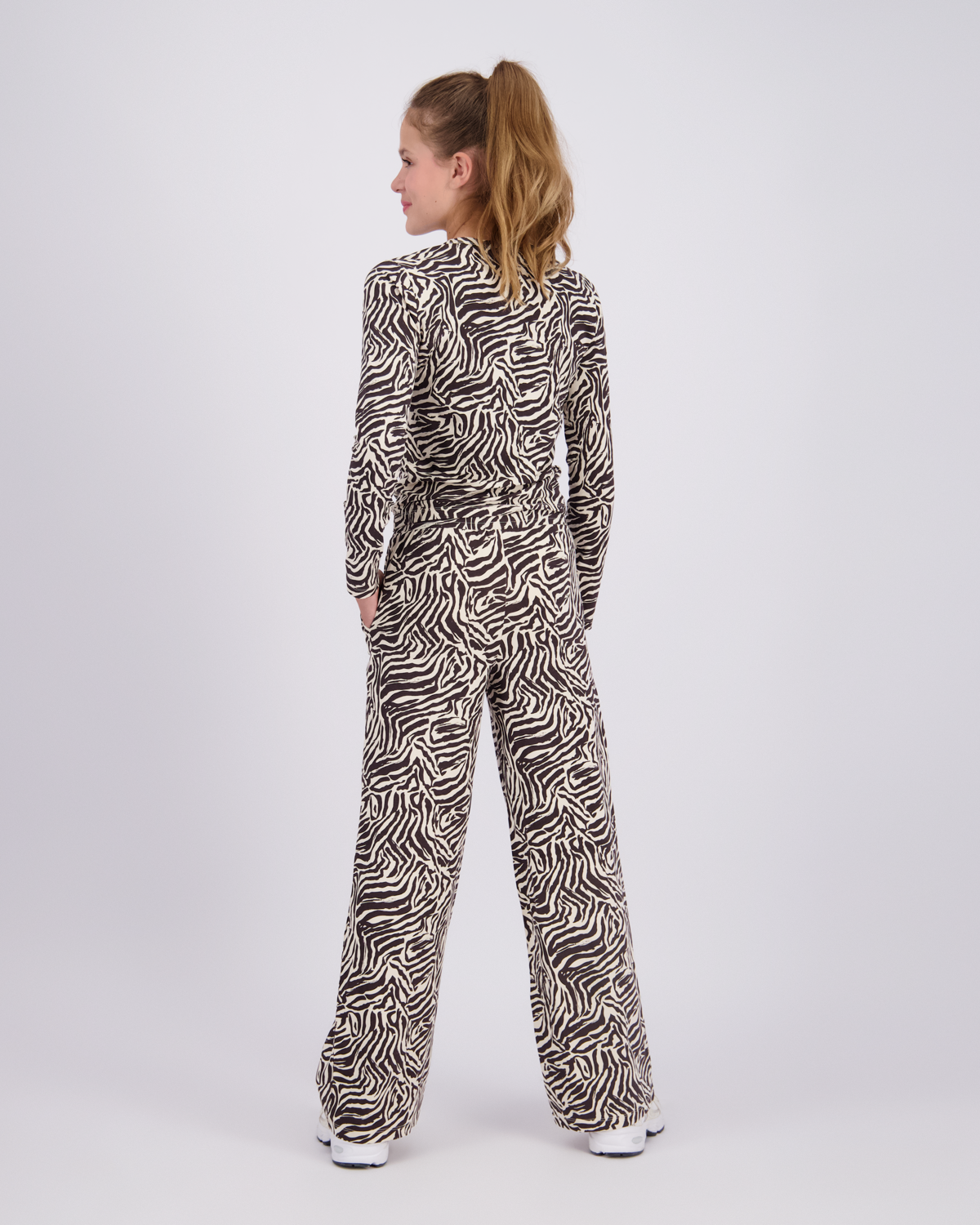 Girls Flare Pants Pluck