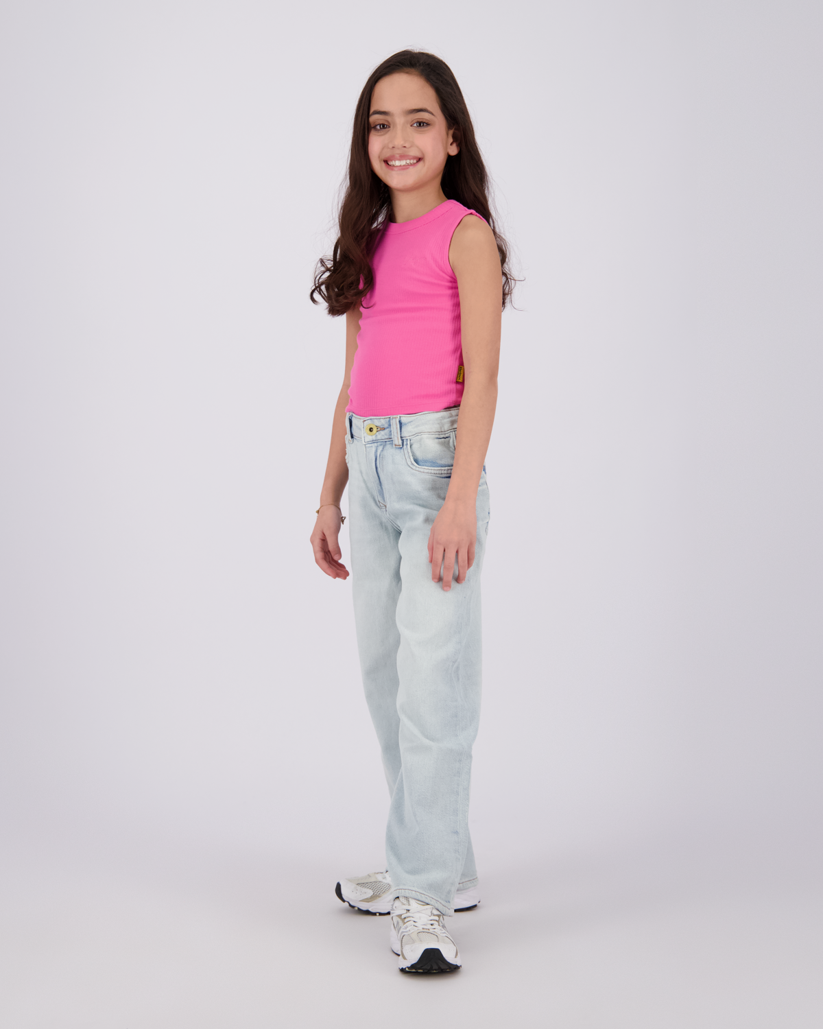 Top Basic-crop rib top