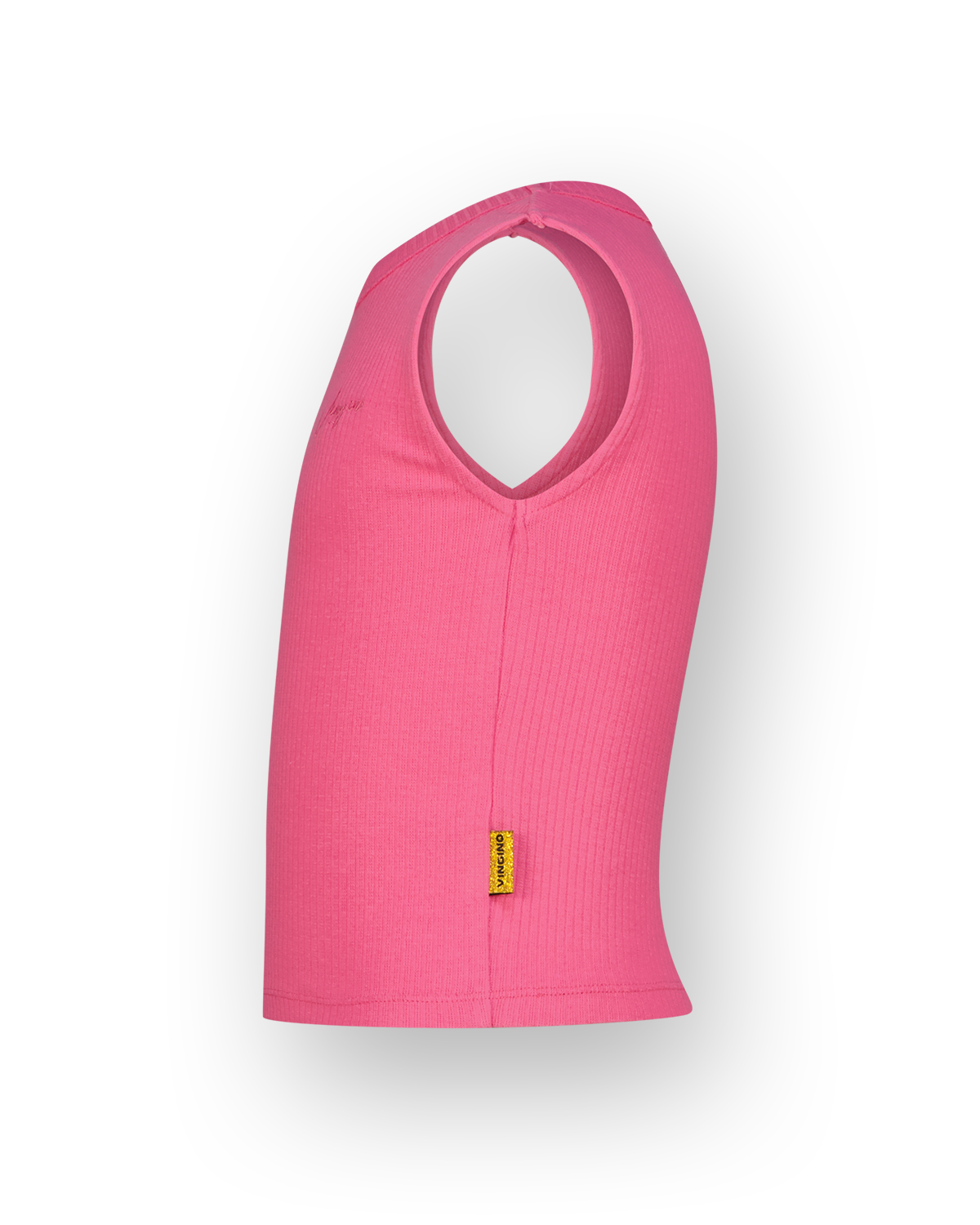 Top Basic-crop rib top