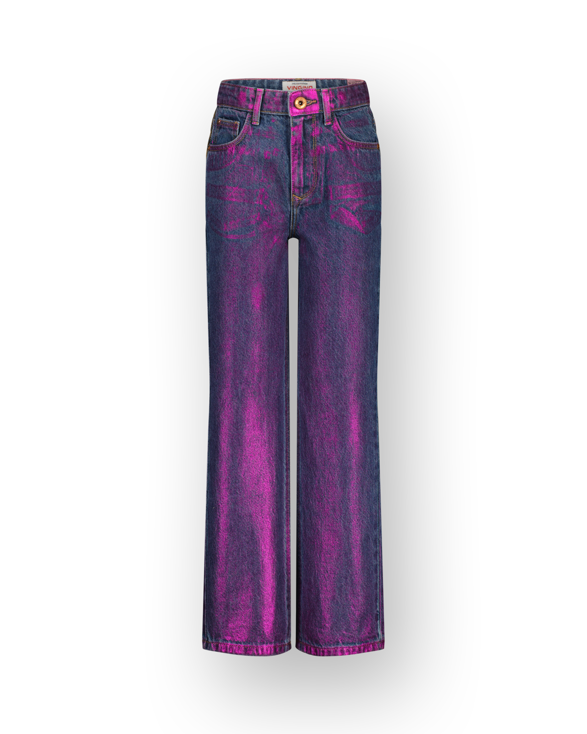 Wide leg Jeans Cato Metallic