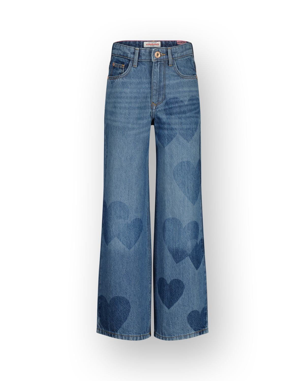 Extra wide leg Jeans Cassie Heart