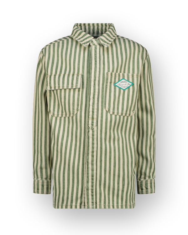 Boxy Overhemd Lino stripe