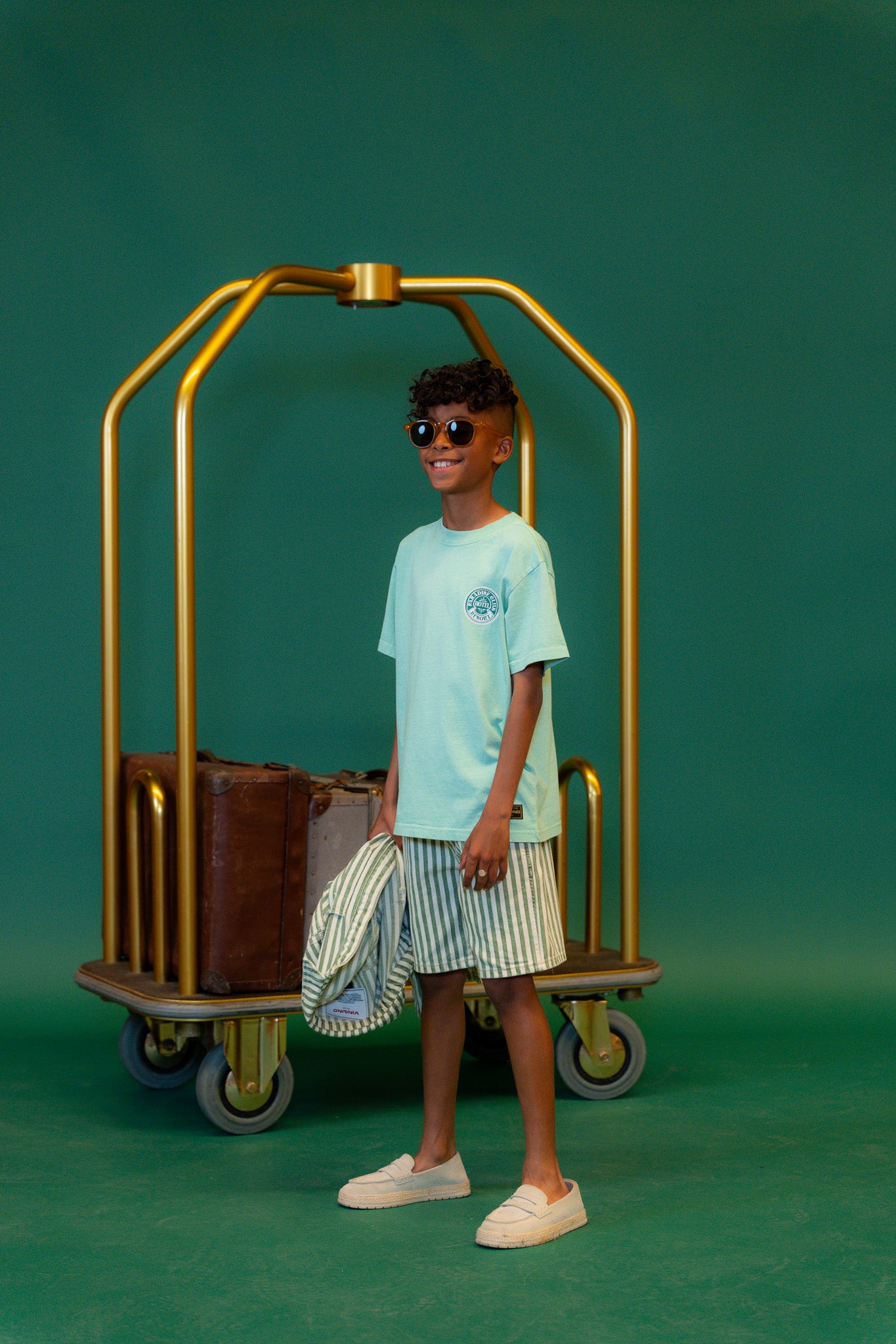 Short Costante stripe