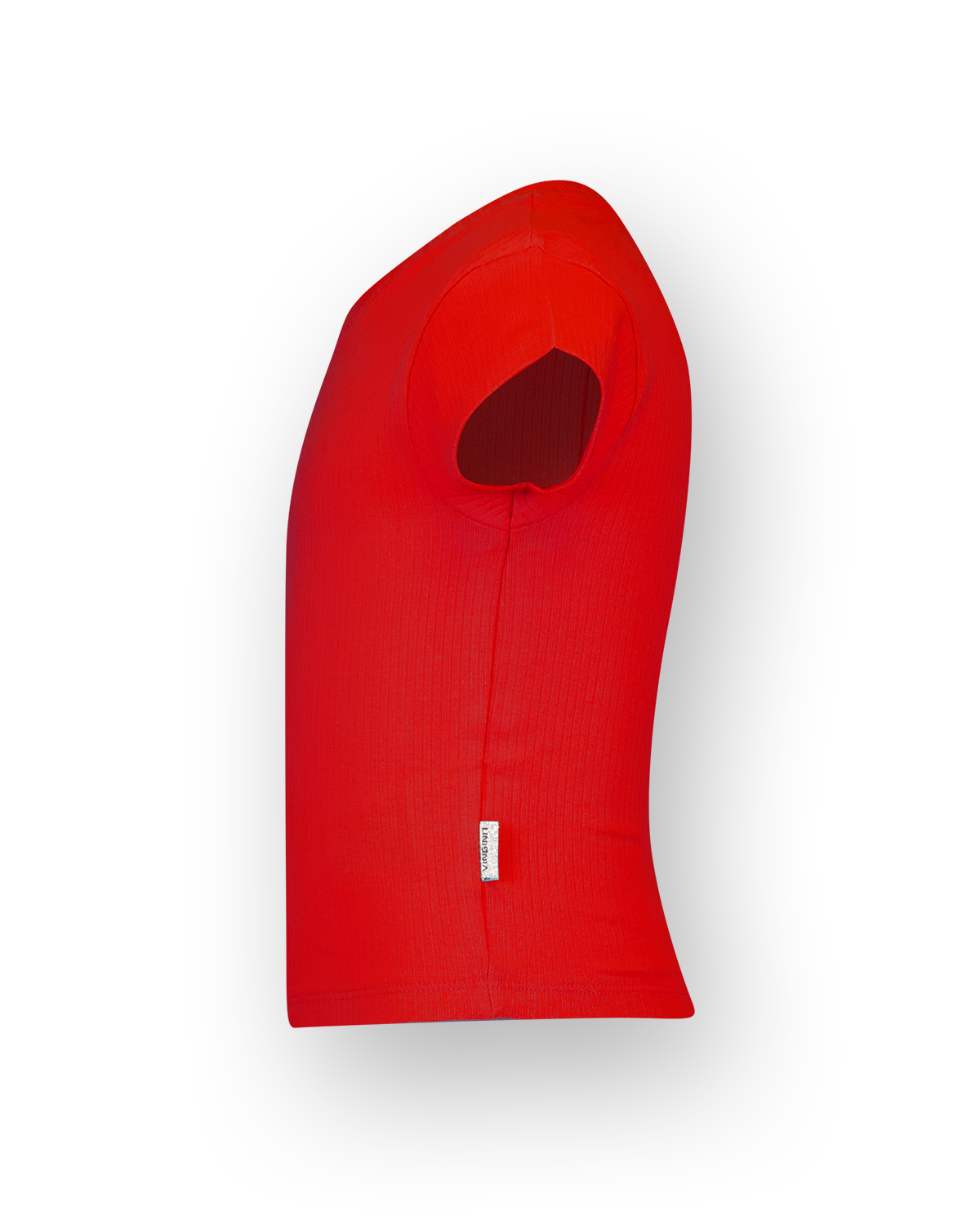 T-shirt Icon-Crop rib tee