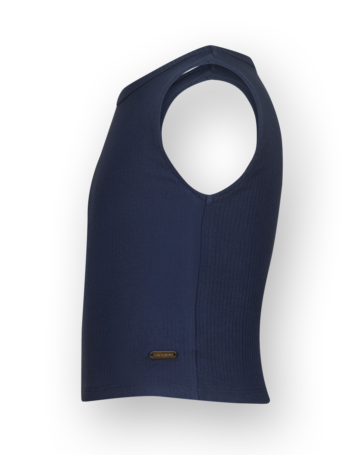 Top Icon-crop rib