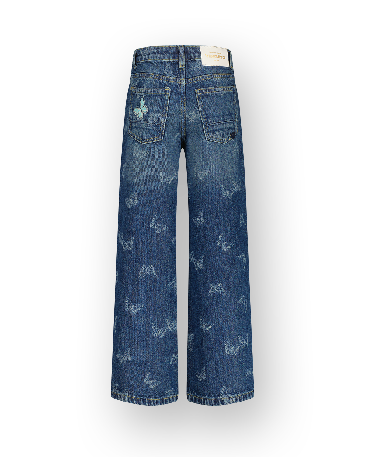 Extra wide leg Jeans Cassie Butterfly