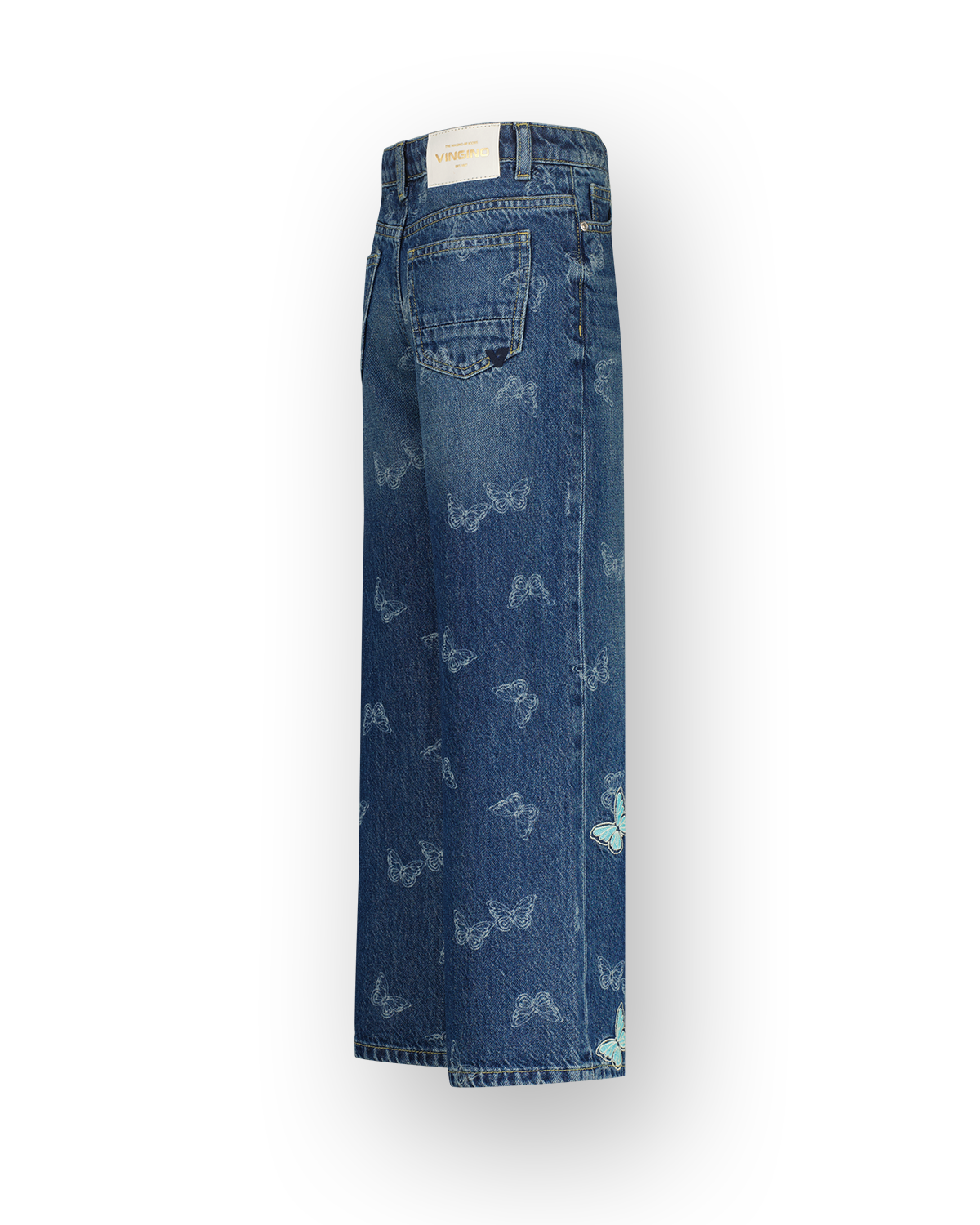 Extra wide leg Jeans Cassie Butterfly