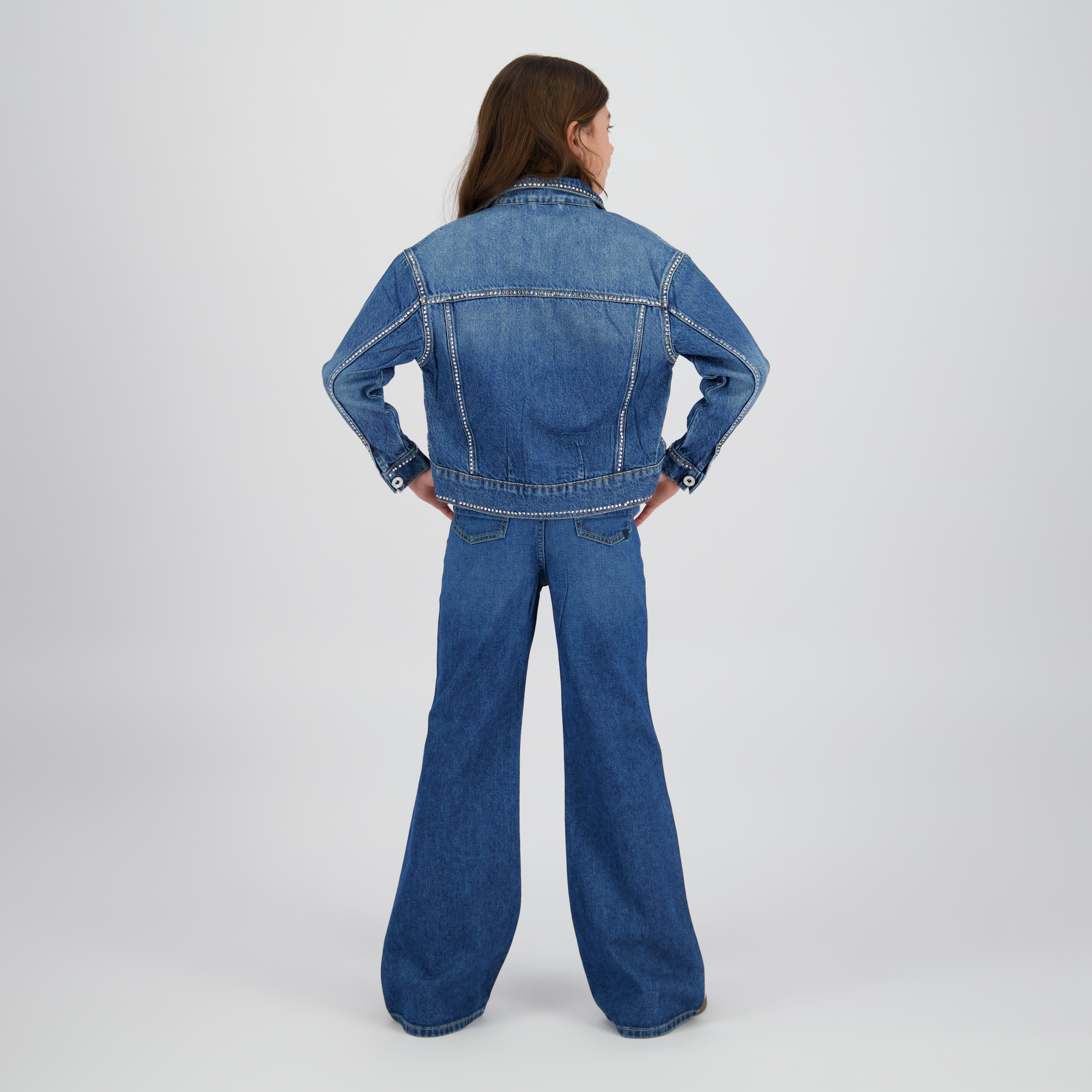 Wide Leg Flare Jeans Caroline Stones