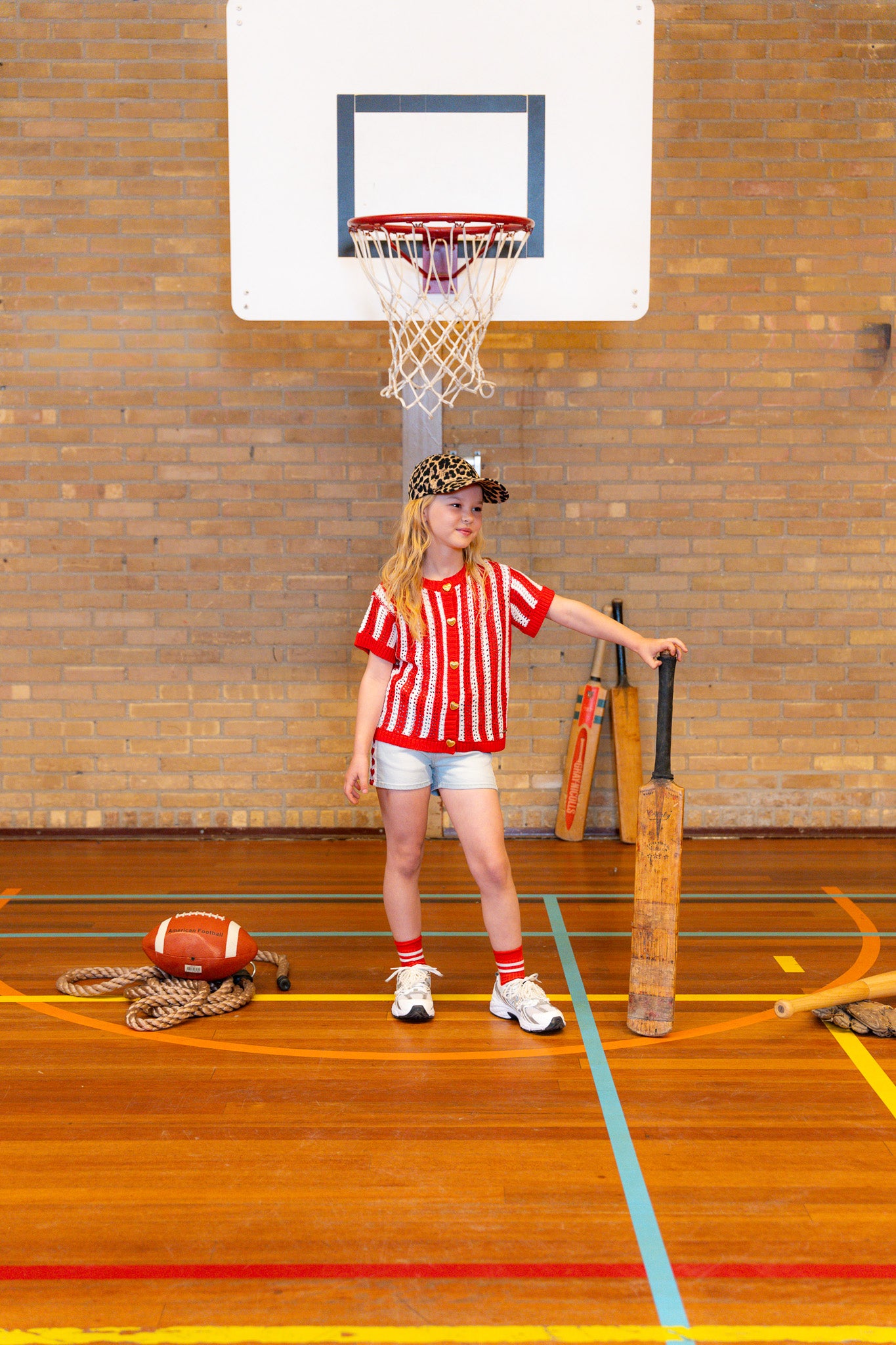 Shorts high waist Dafina hearts