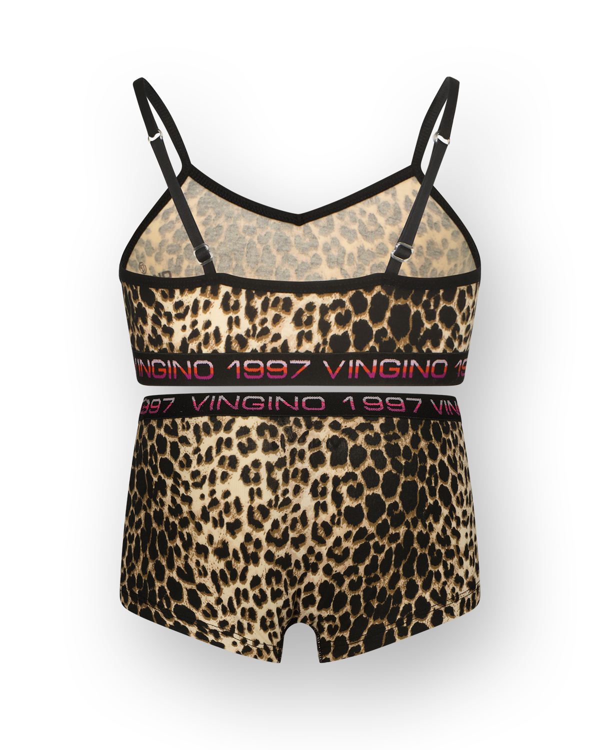 Hipster animal top set