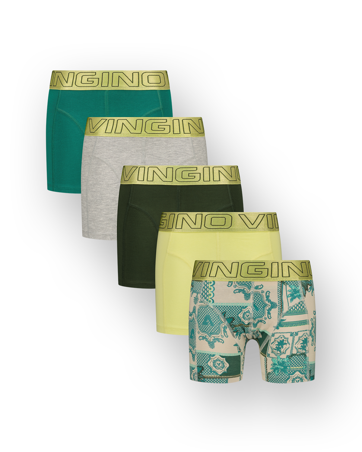 Boxer Green 5-pack