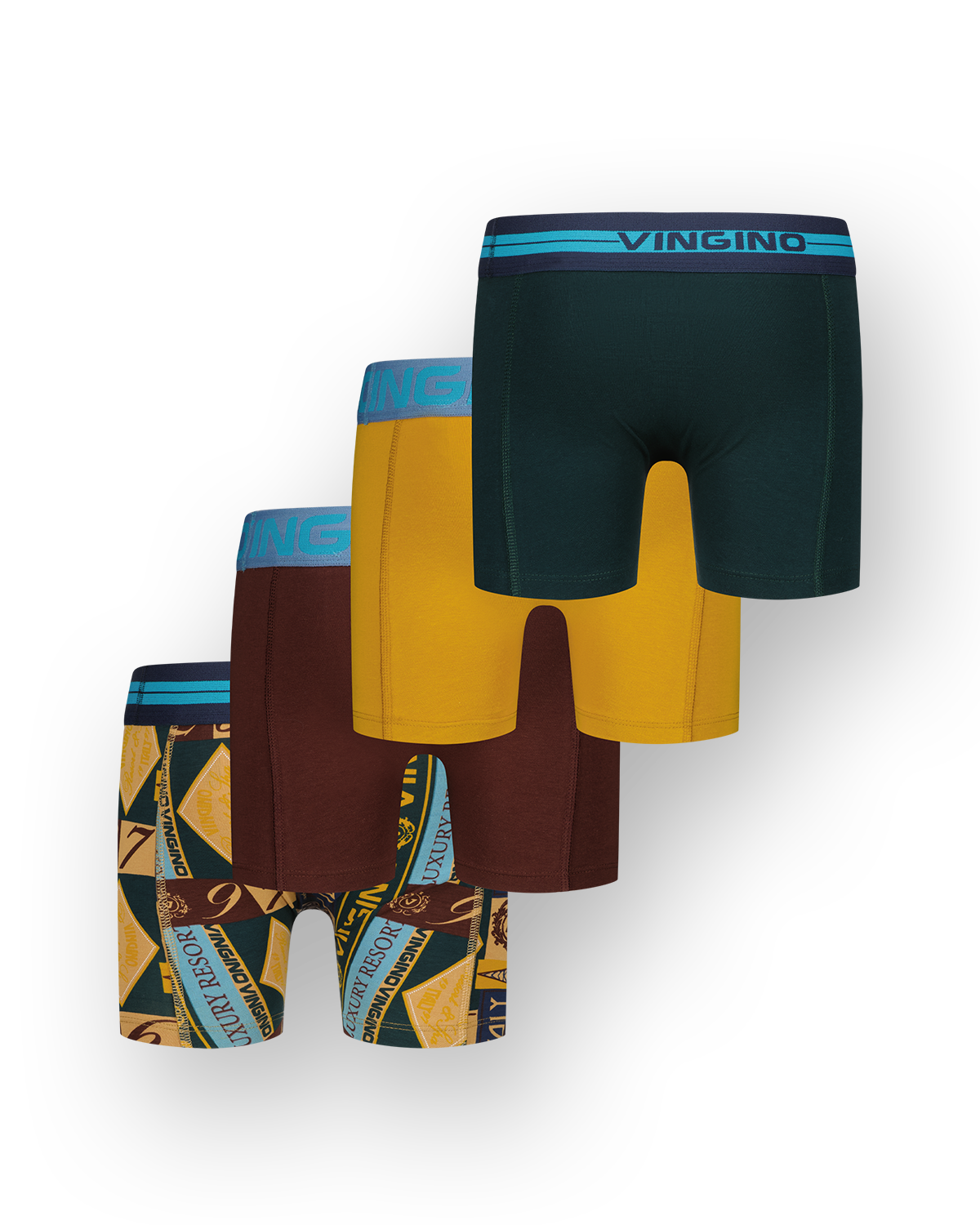 Boxer Preppy college 4 pack