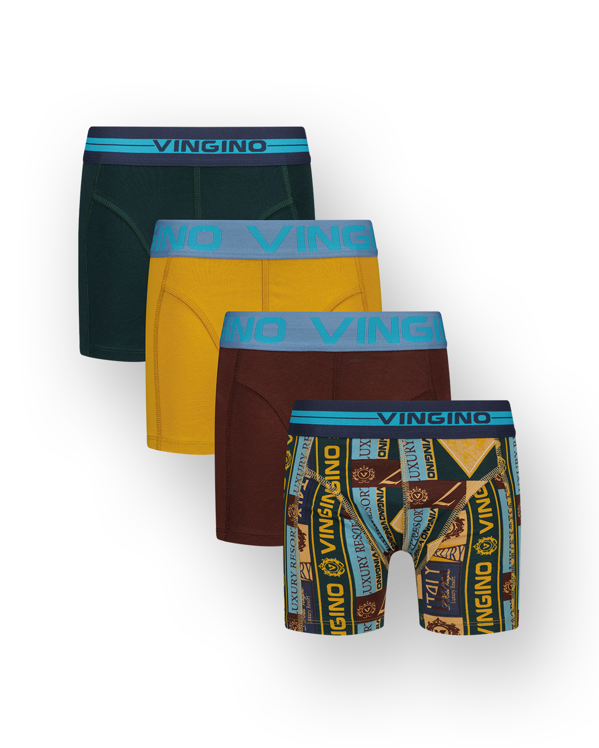 Boxer Preppy college 4 pack