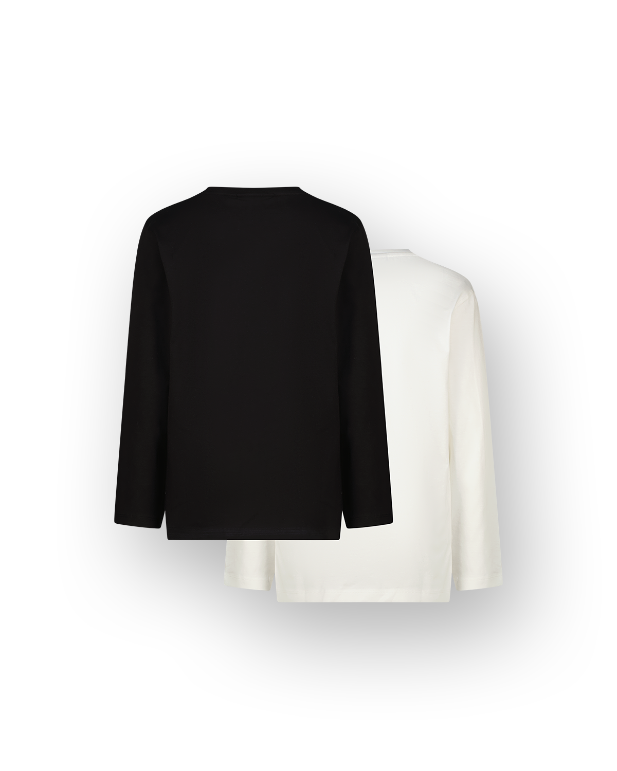 Jongens T-shirt Basic-LS-2pack