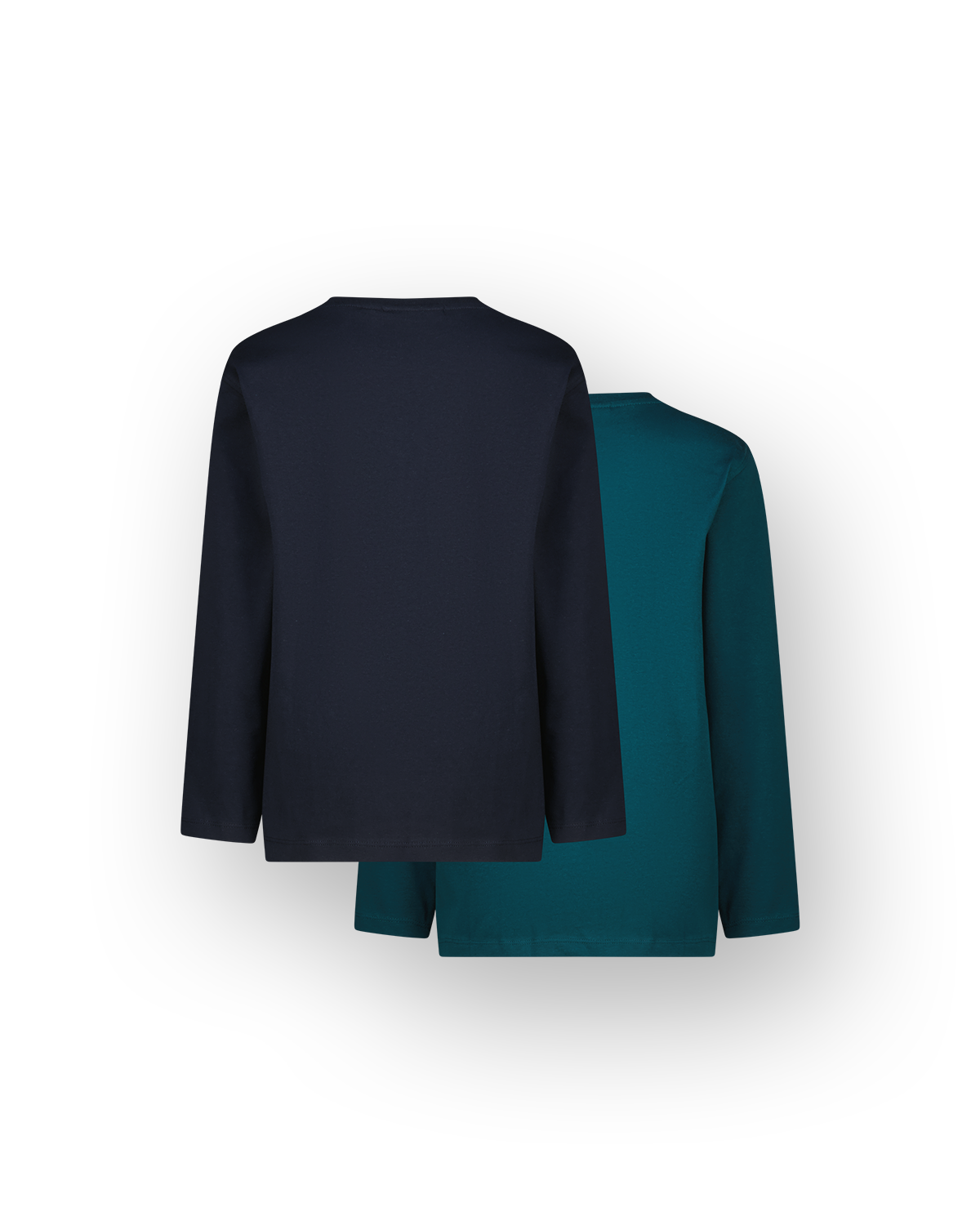 Jongens T-shirt Basic-LS-2pack
