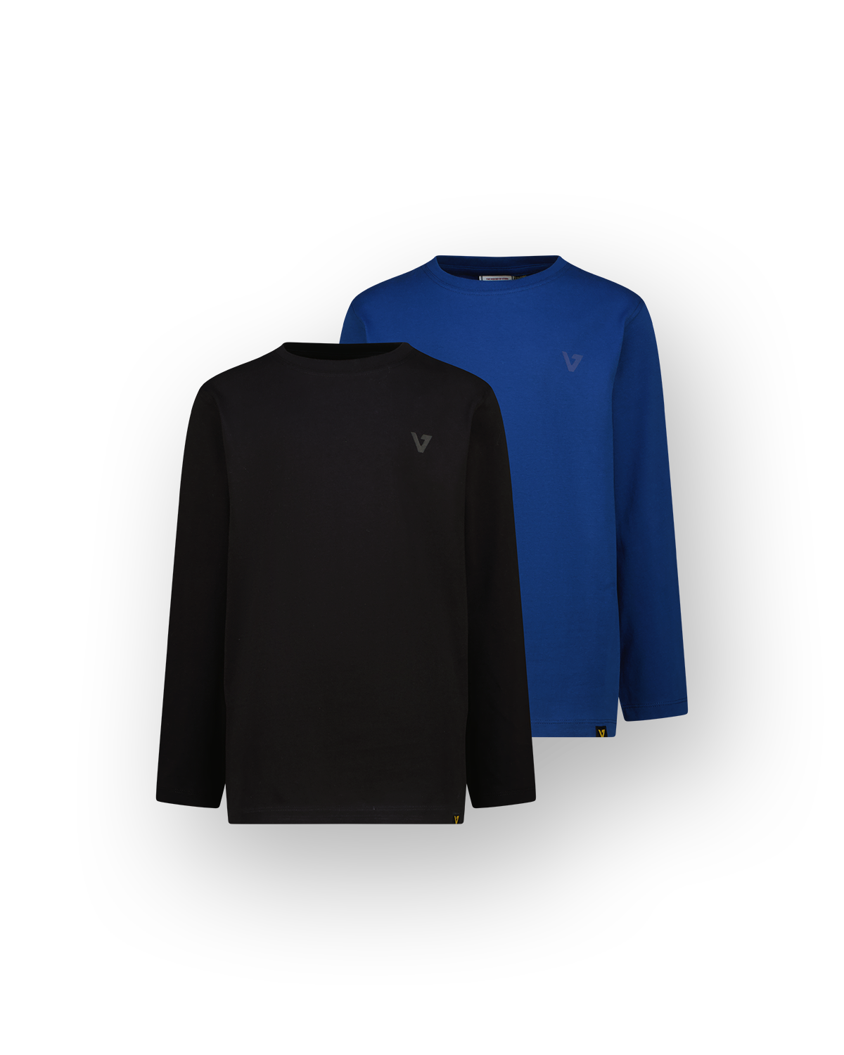 Jongens T-shirt Basic-LS-2pack