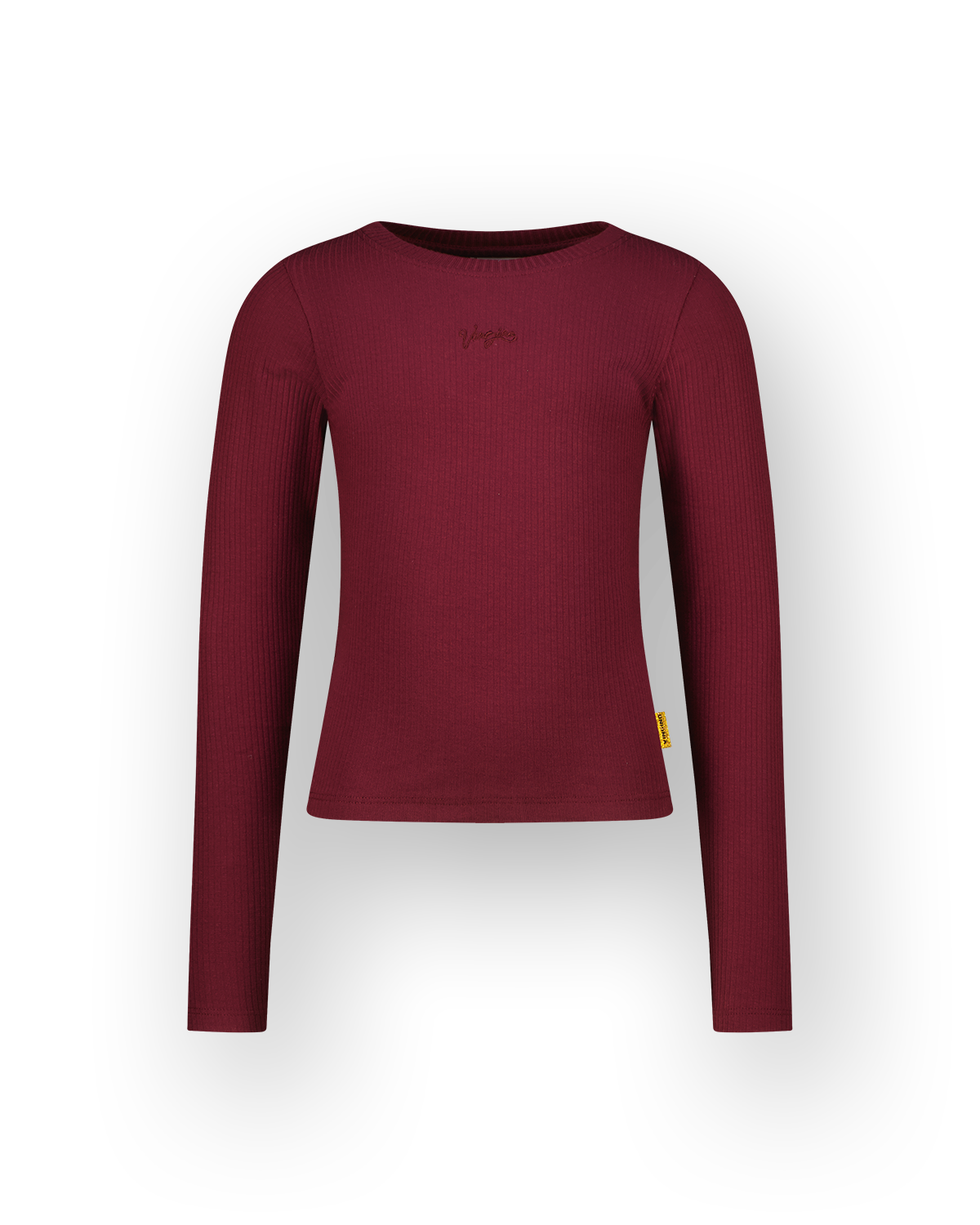 Meisjes T-shirt Basic rib top