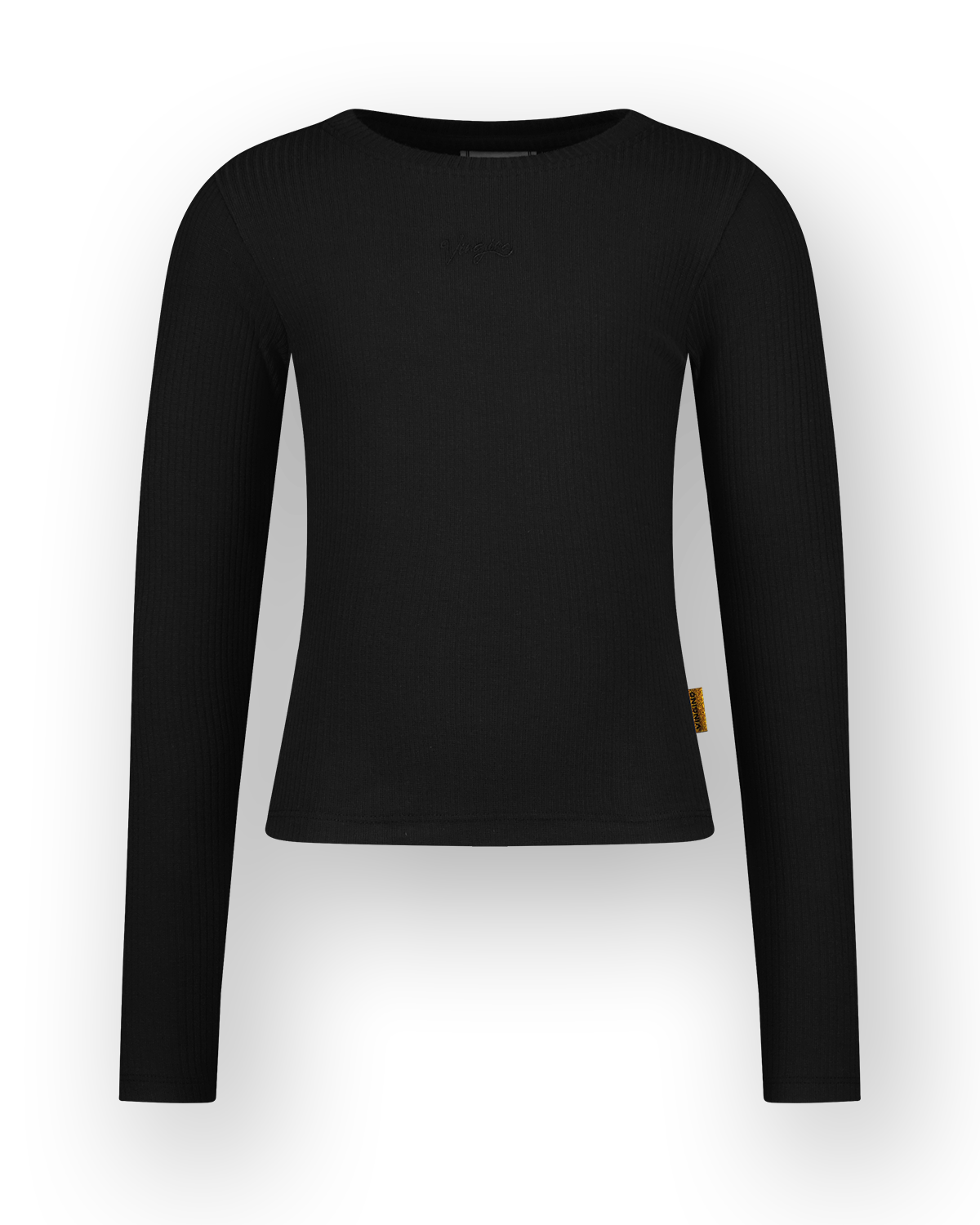 Meisjes T-shirt Basic rib top