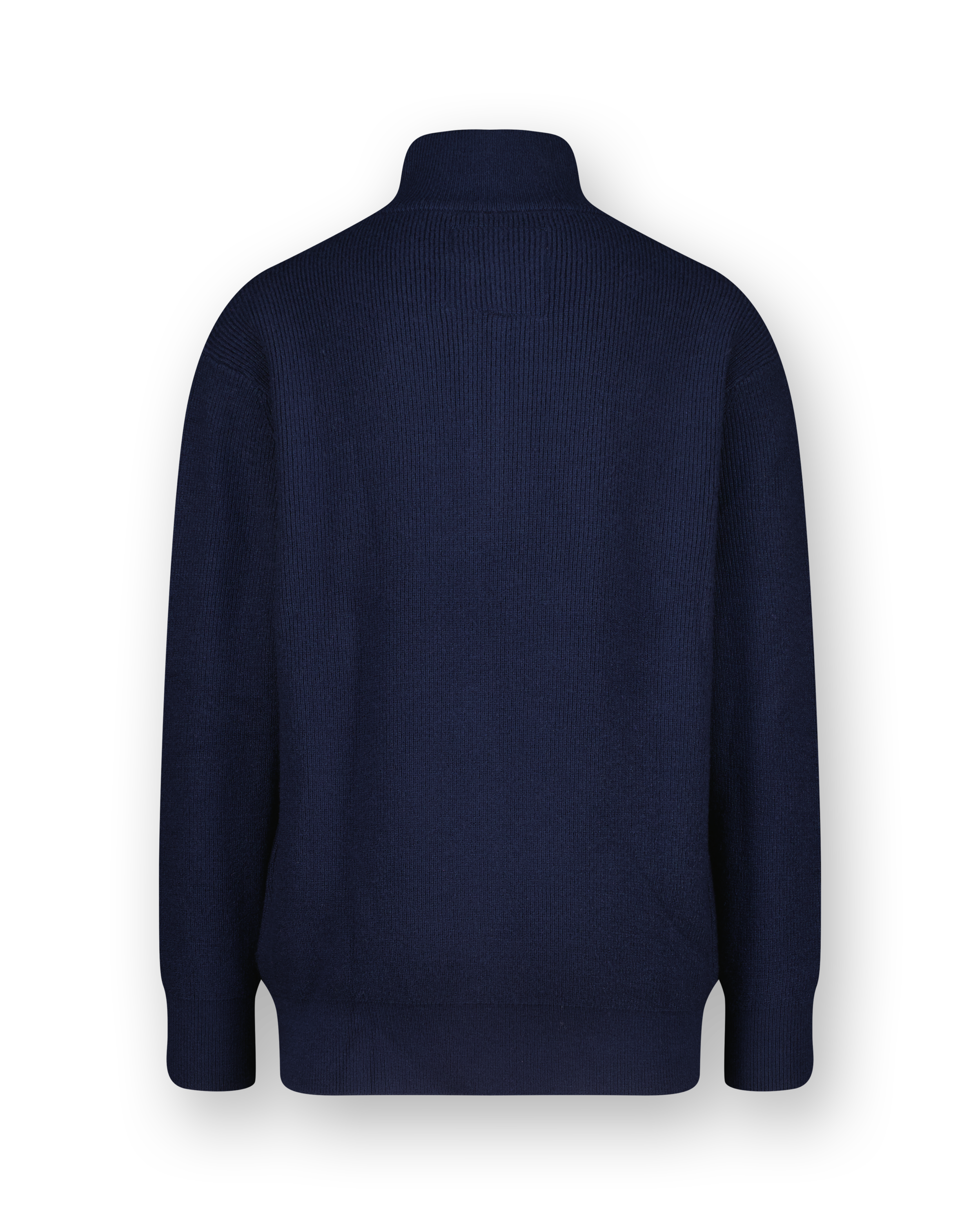 Flat Knit half zip