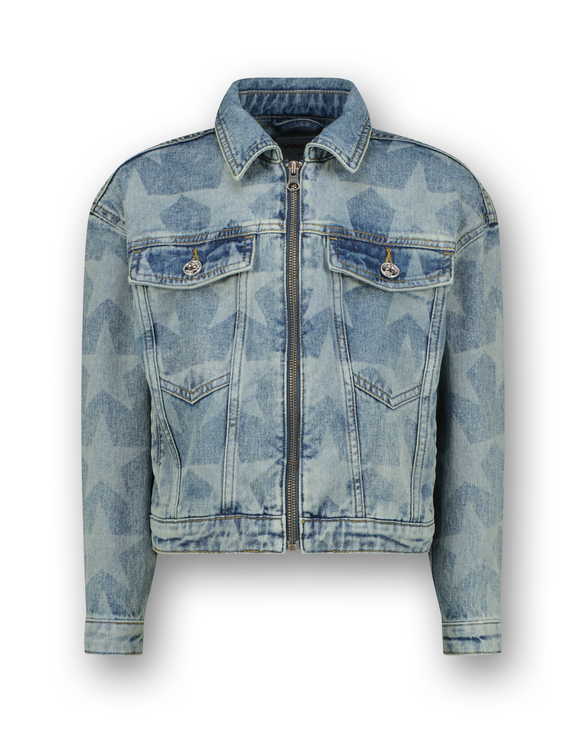 Denim Jas Tanja Laser Star