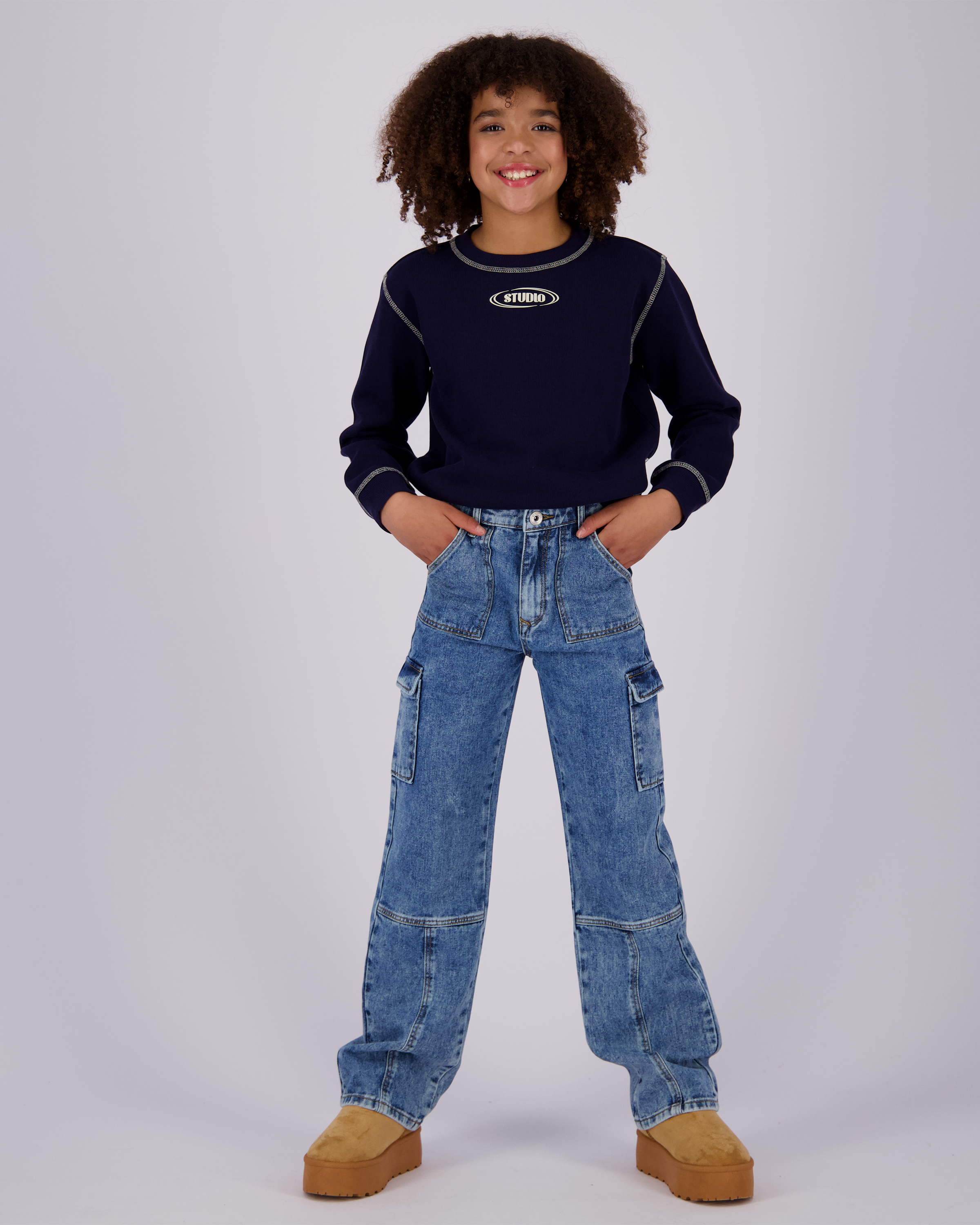 Wide leg Jeans Cato Cargo
