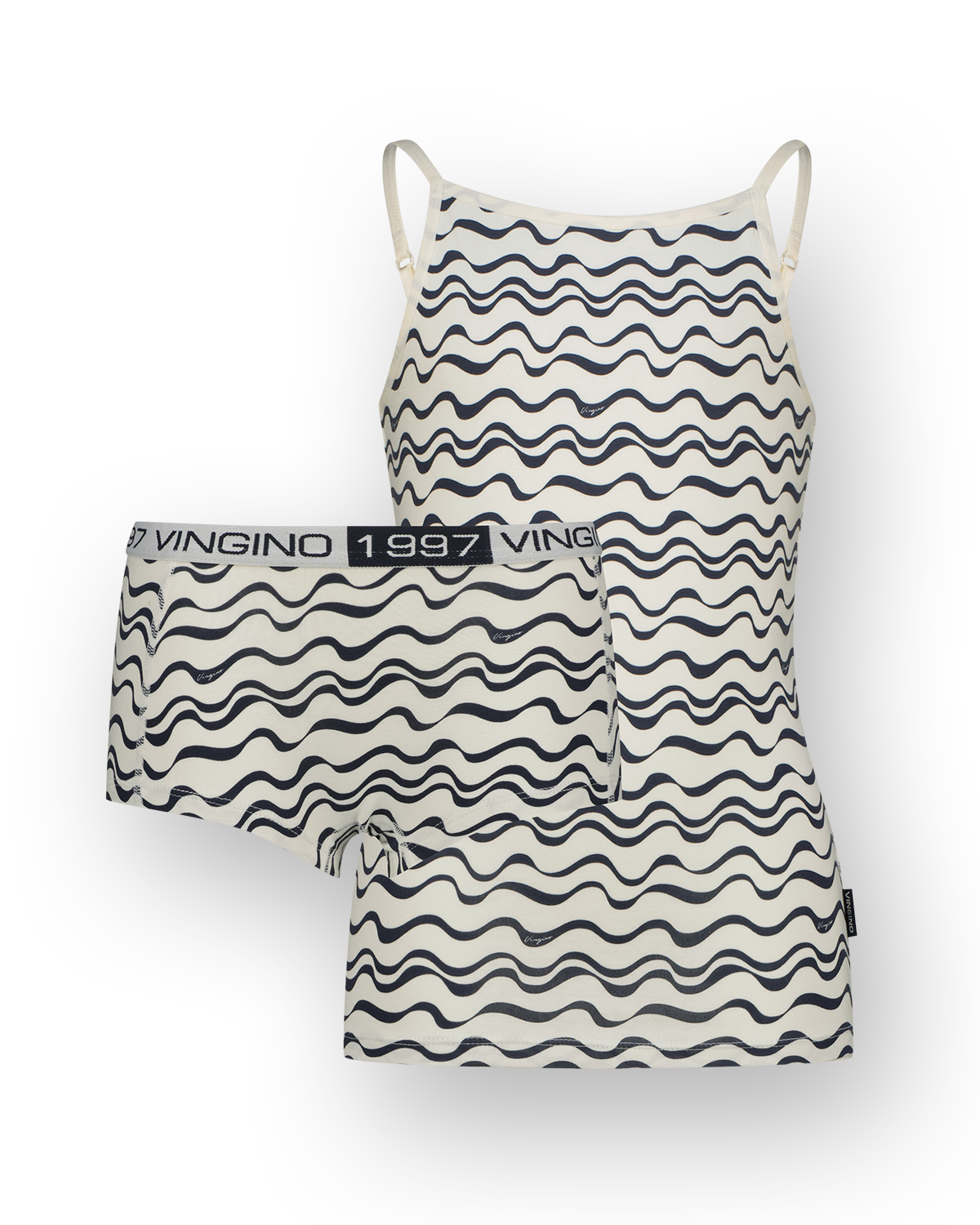Ondergoedset G-SO25-5 stripe singlet set