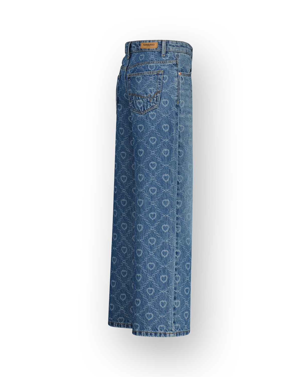Extra wide leg Jeans Cassie Laser